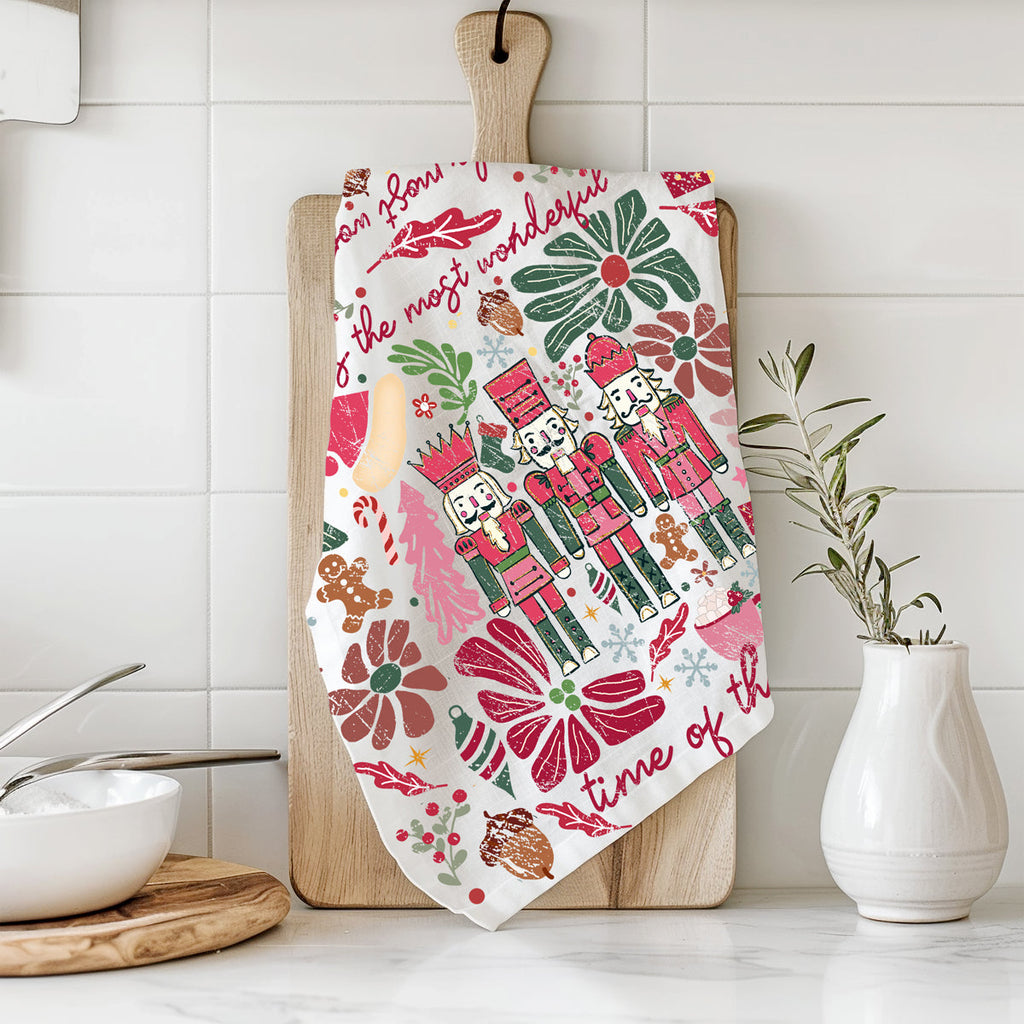 Boho Floral Nutcracker