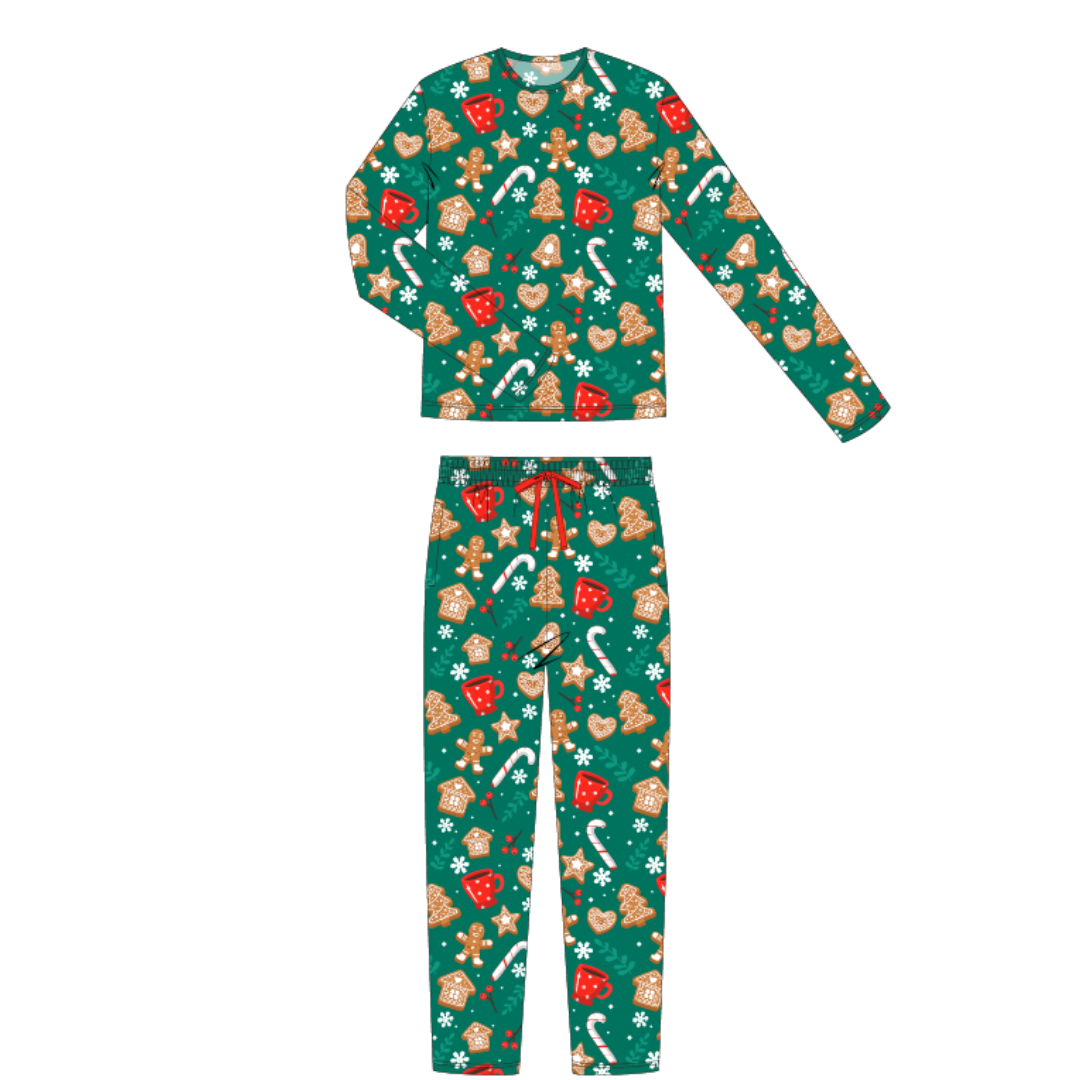 Adult Bamboo Christmas Pajamas