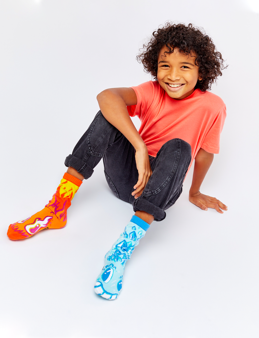 KIDS BURNIE & ICEY NO SLIP SOCKS