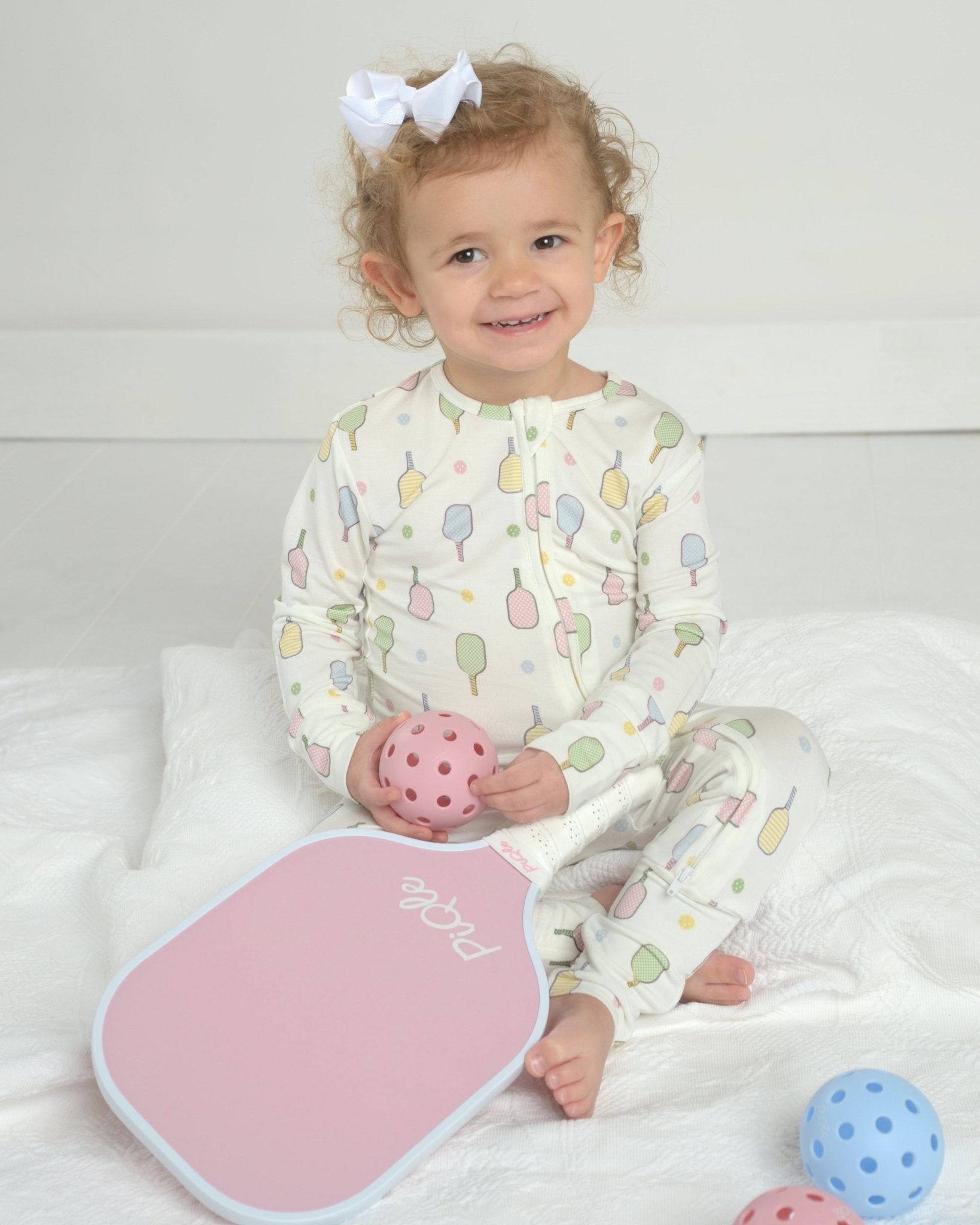 Pickleball Toddler Bamboo PJ