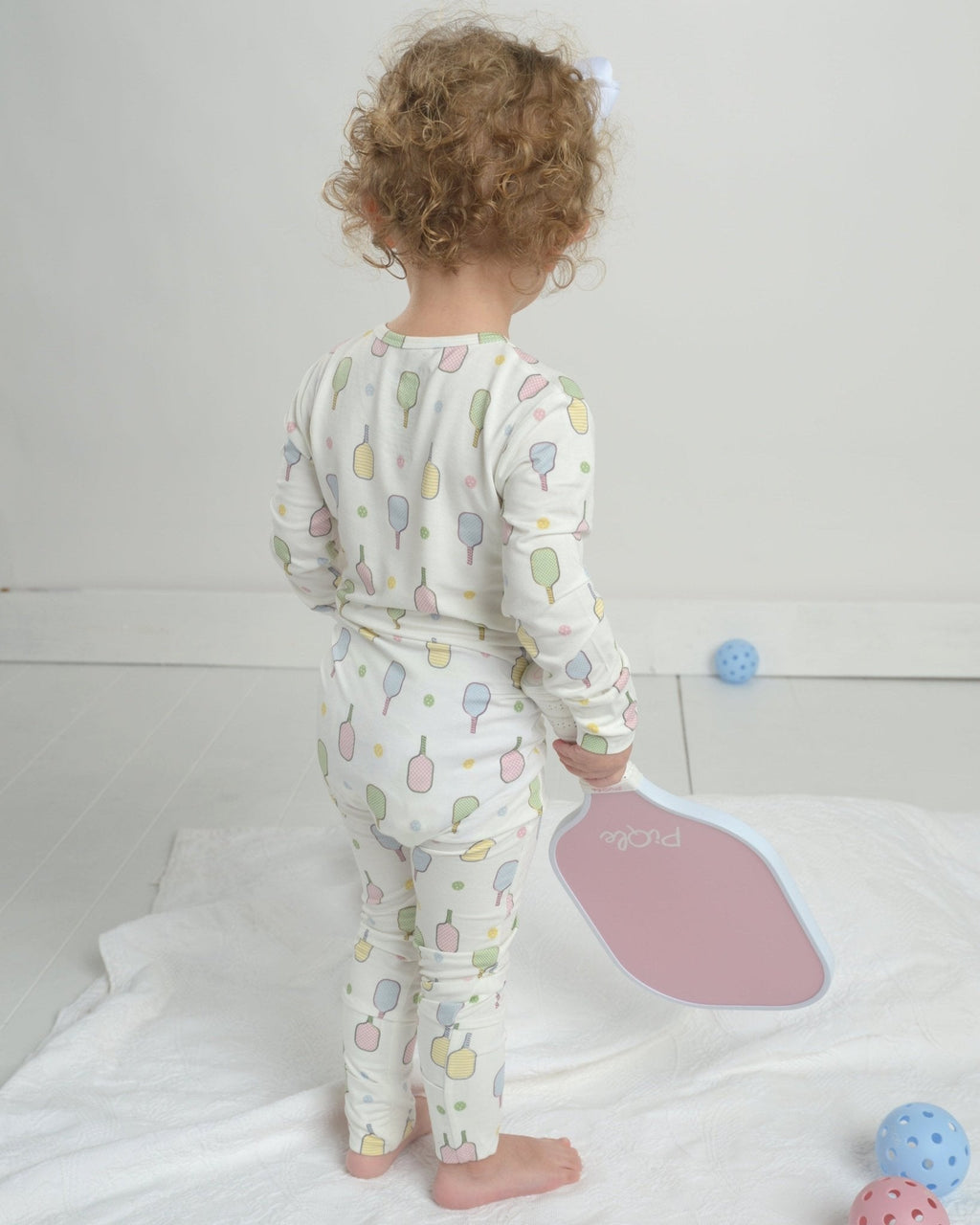 Pickleball Toddler Bamboo PJ