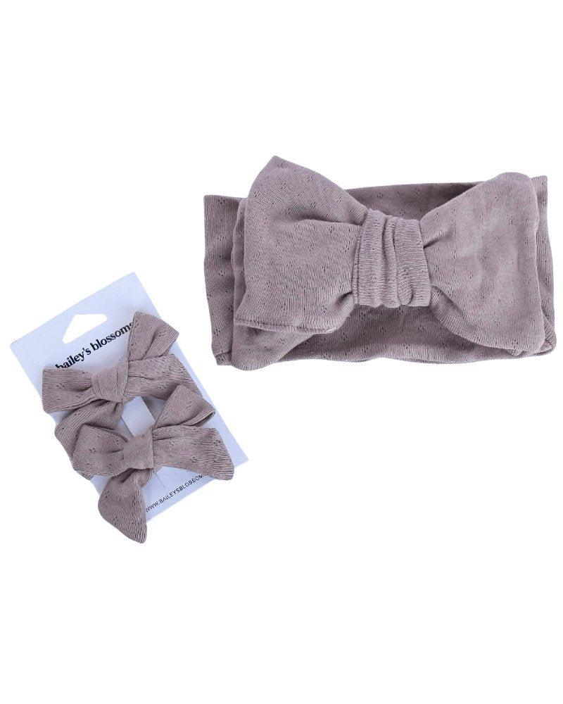 Piggie Set - Taupe