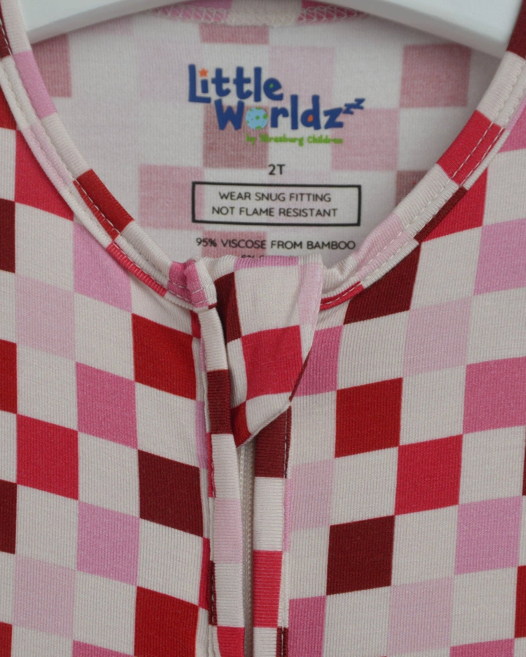 Pink Bamboo Toddler Pajamas