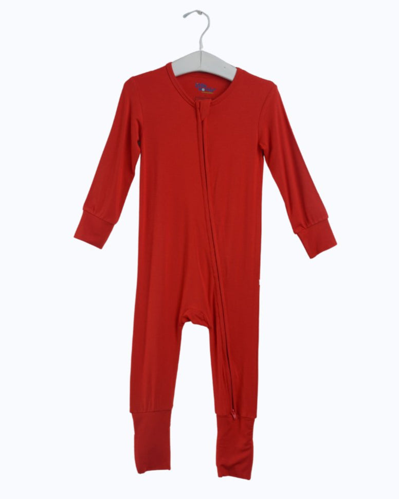 Bamboo Toddler Pajama in Red