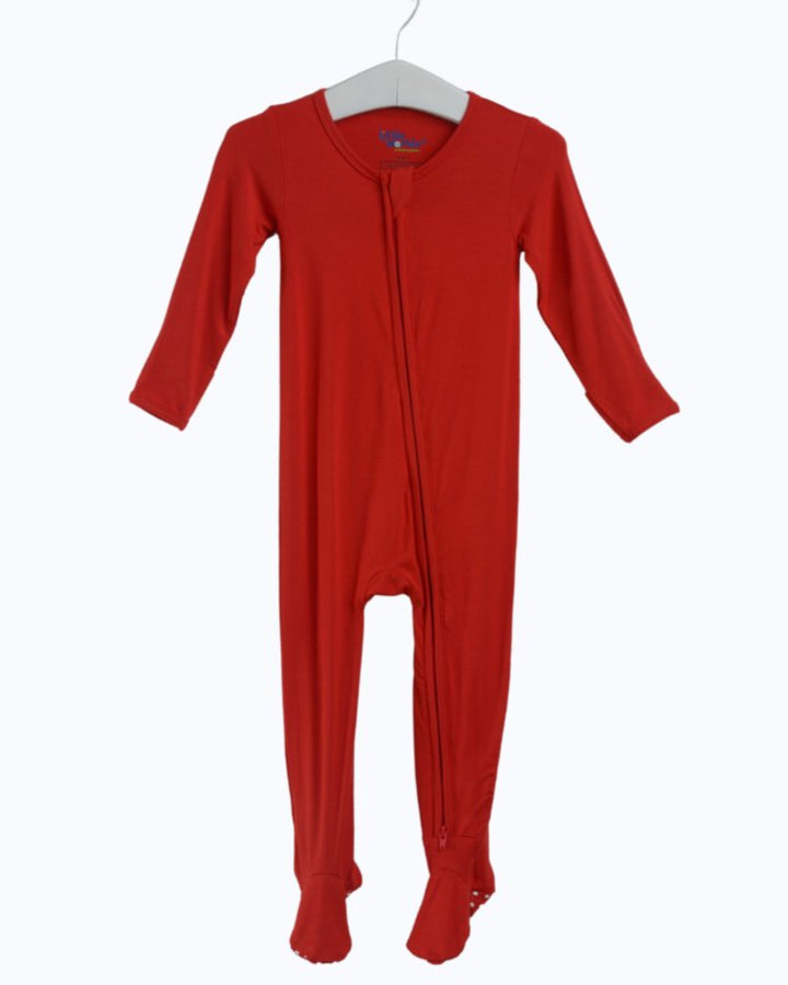 Bamboo Baby Pajama in Red