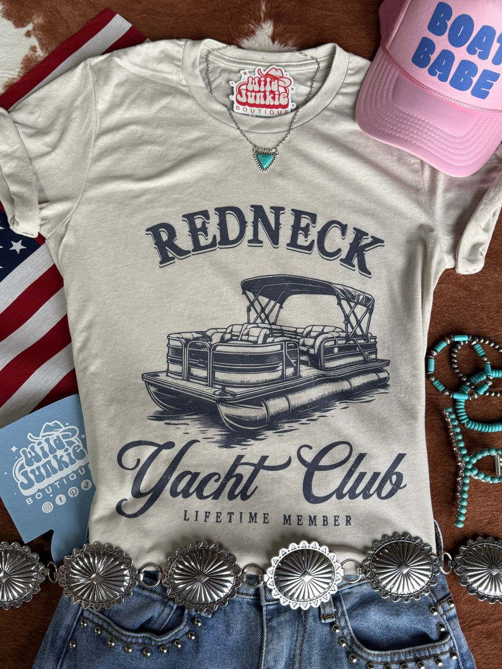 Redneck Yacht Club Graphic Tee
