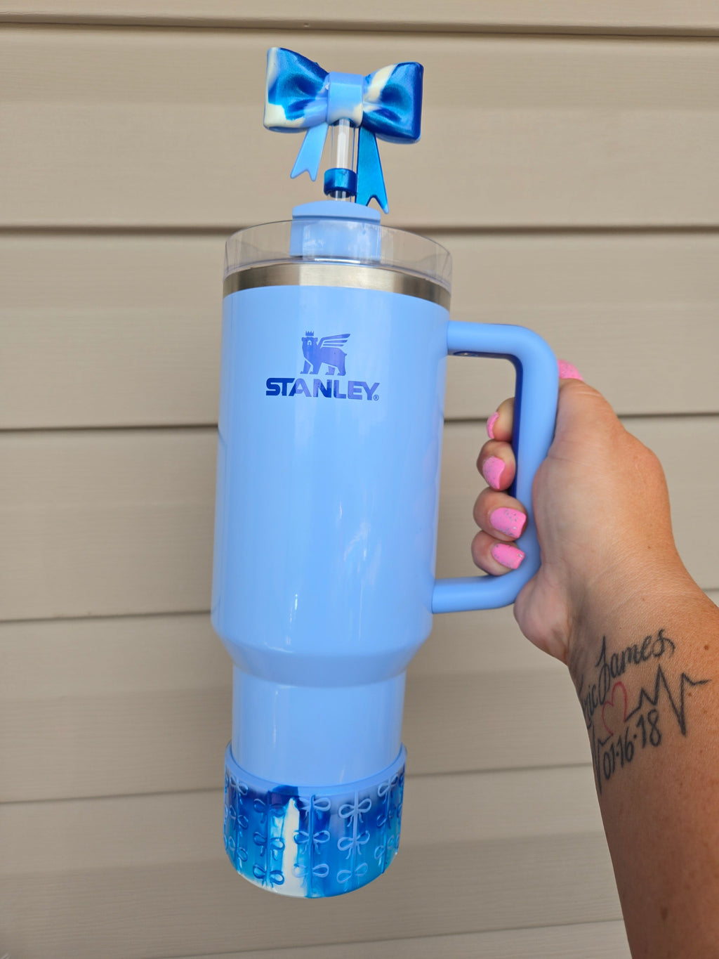 Oasis Cornflower Remix Coquette Boot Bumper Sleeve