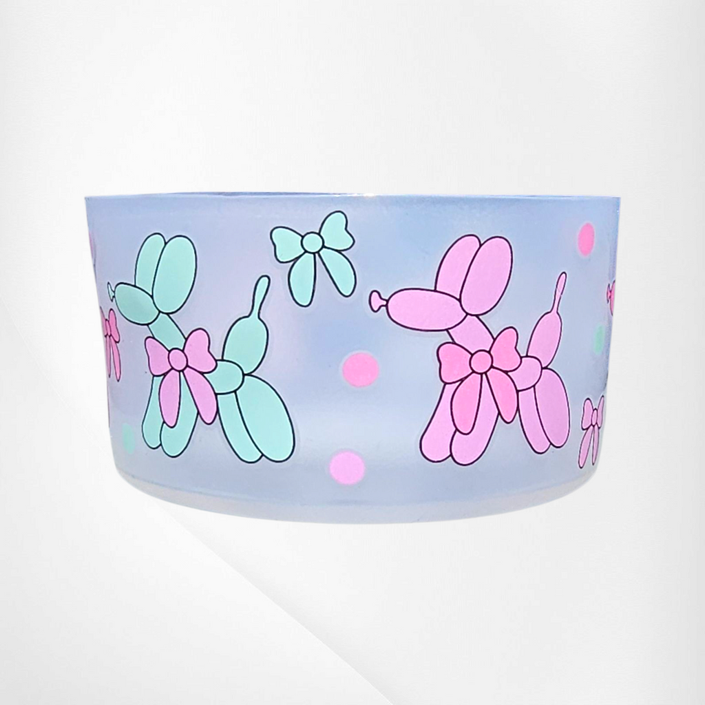 Preppy Balloon Dogs Silicone Tumbler Boot