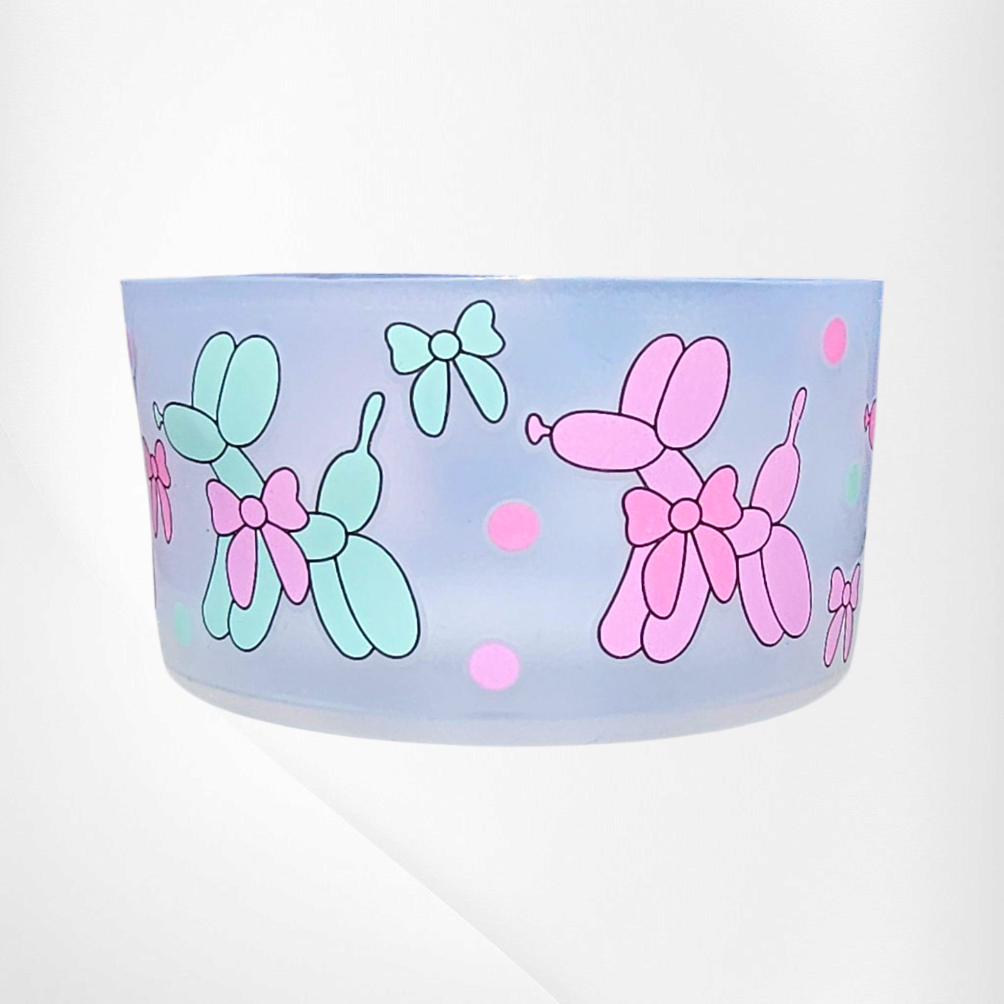 Preppy Balloon Dogs Silicone Tumbler Boot