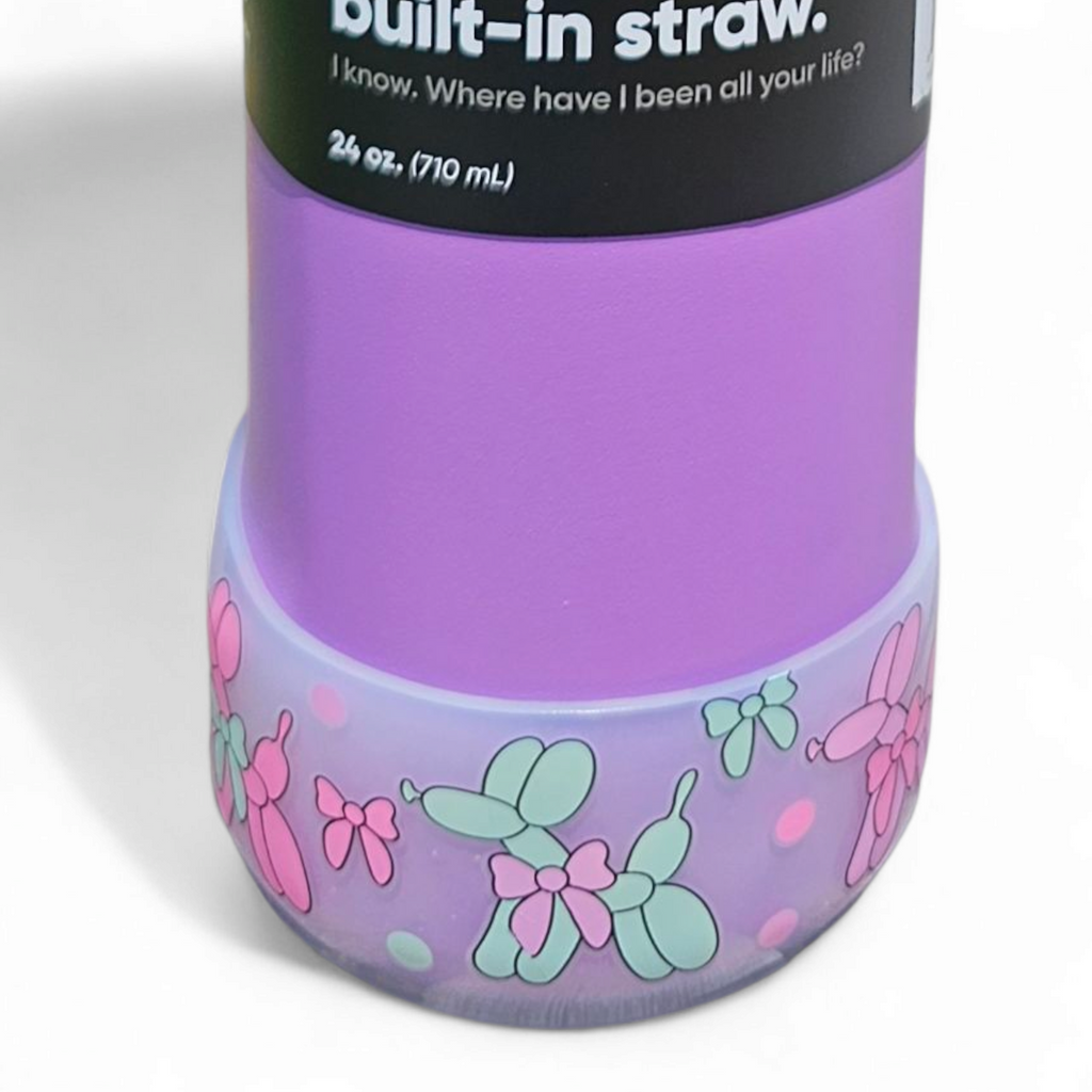 Preppy Balloon Dogs Silicone Tumbler Boot