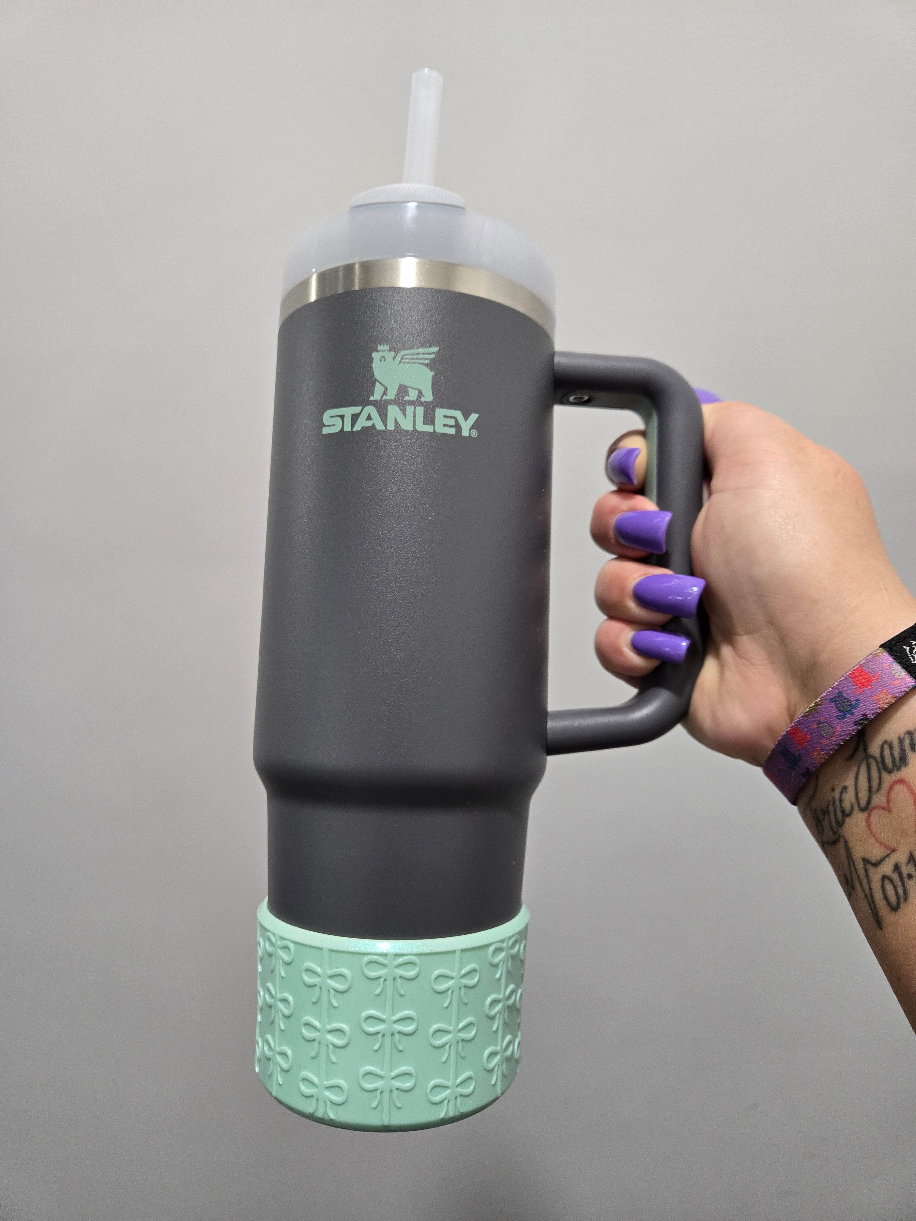 SeafoamShimmer Coquette Boot Bumper Sleeve