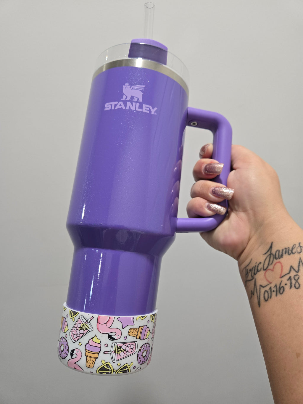 Summer Days Silicone Boot Bumper Sleeve for tumblers