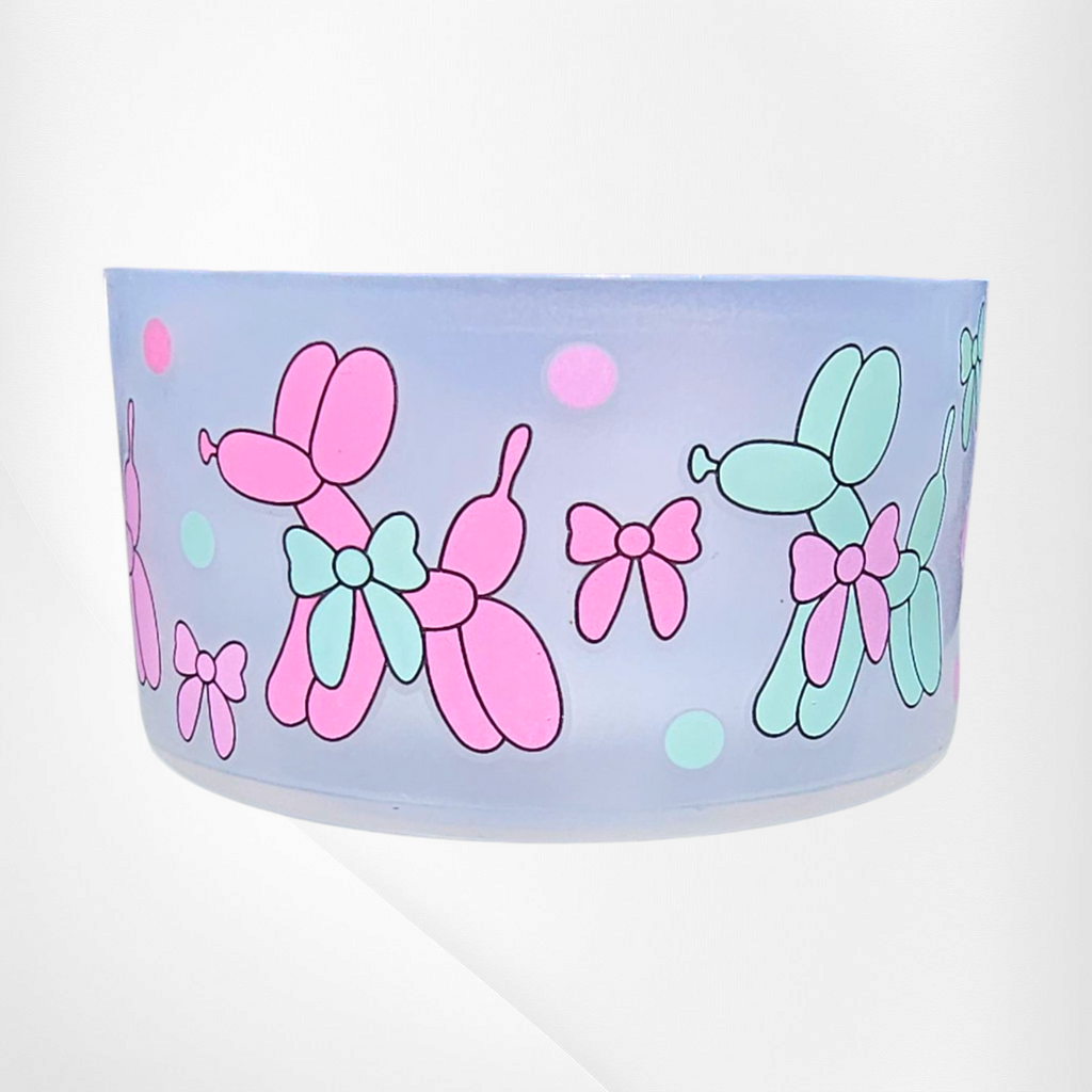 Preppy Balloon Dogs Silicone Tumbler Boot