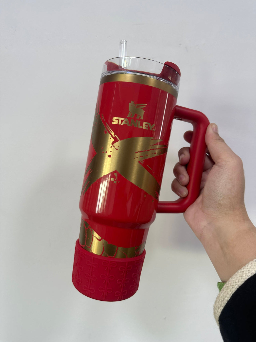 Red Coquette Silicone Boot Bumper sleeve