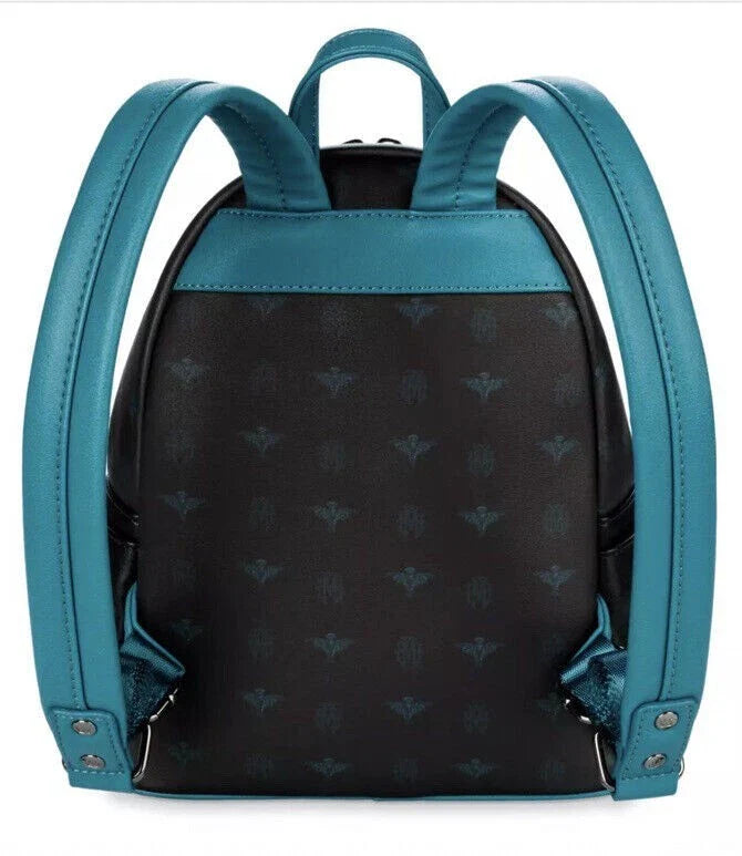 Disney Parks Haunted Mansion Glow-in-the-Dark Loungefly Mini Backpack