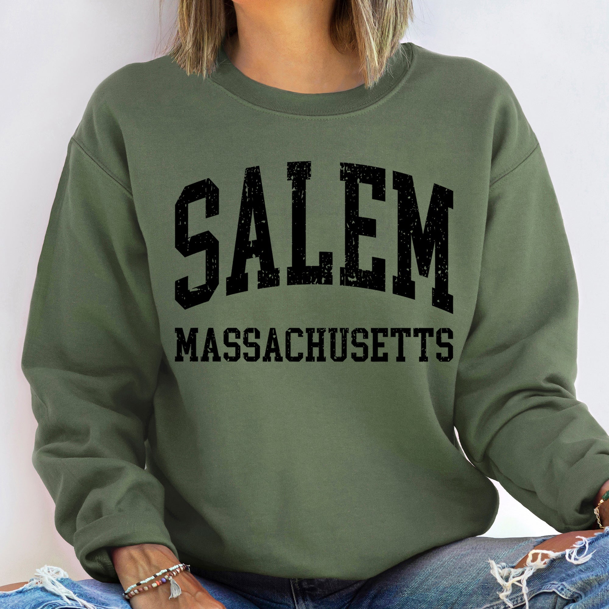 Salem Vintage Halloween Sweatshirt