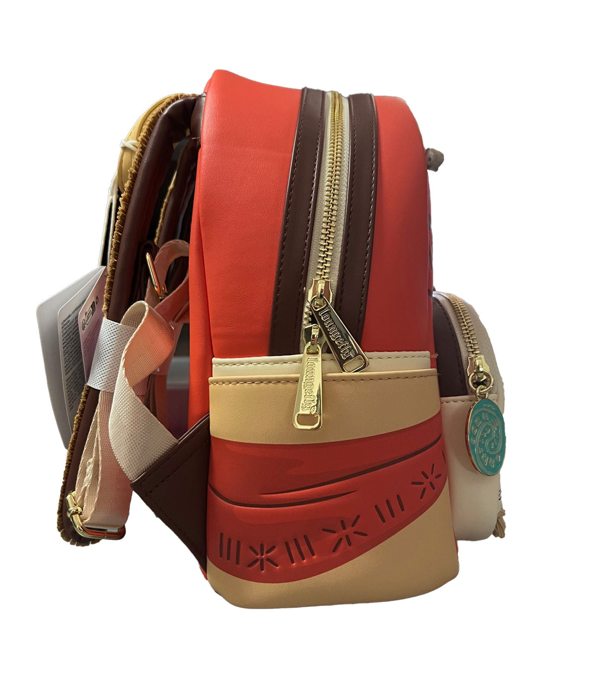 Loungefly Disney Moana Puka Shells Cosplay Mini Backpack