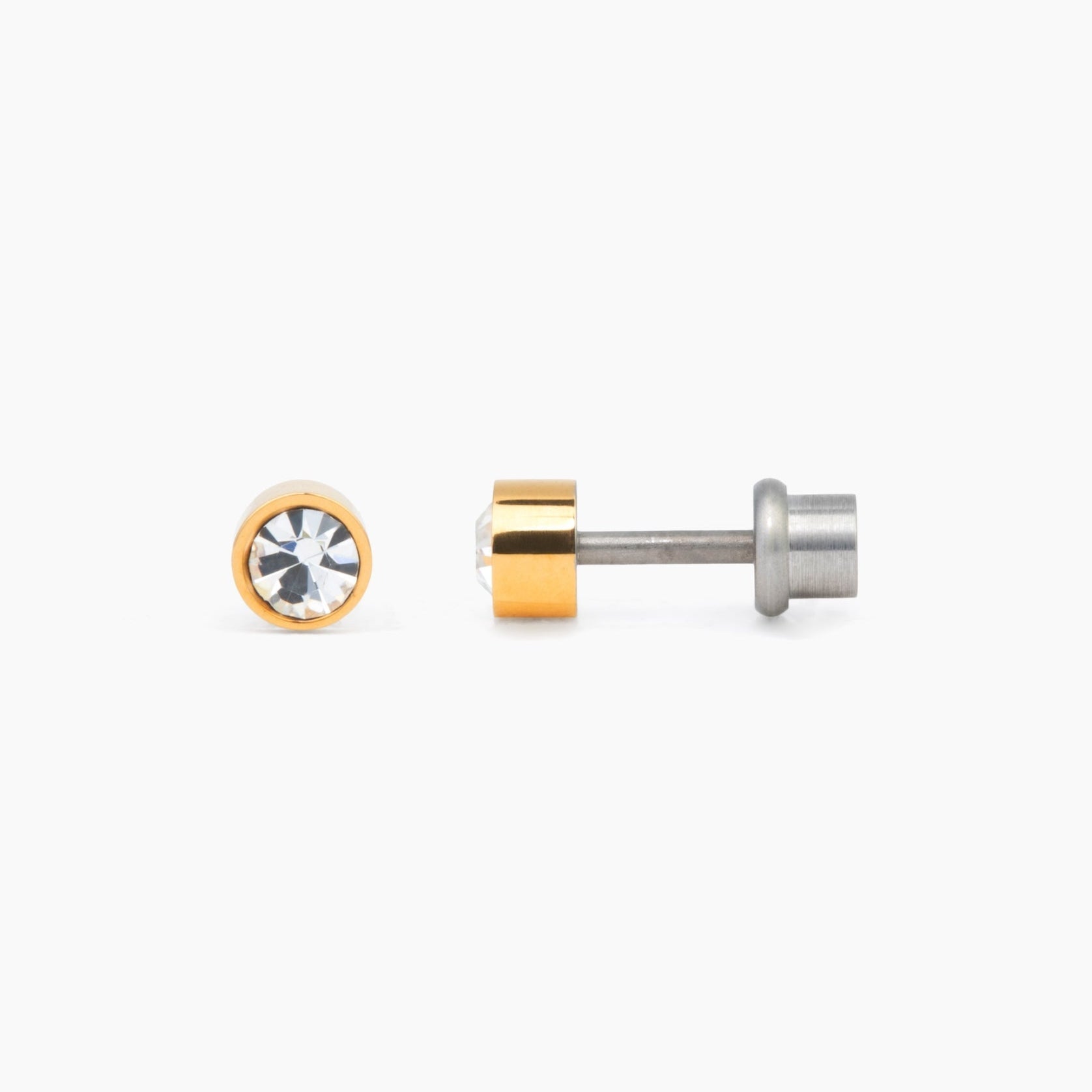 Siella Screw Back Stud Earrings