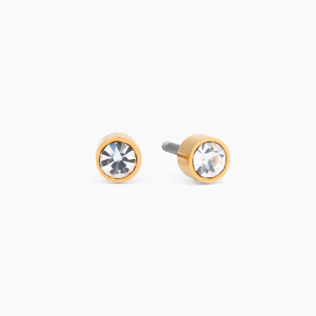 Siella Screw Back Stud Earrings