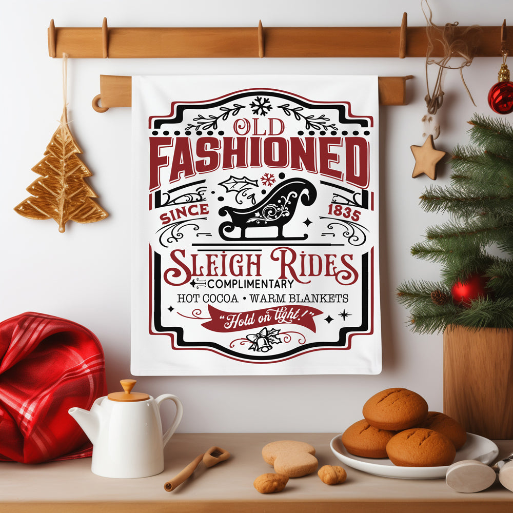 Sleigh + Candy Canes