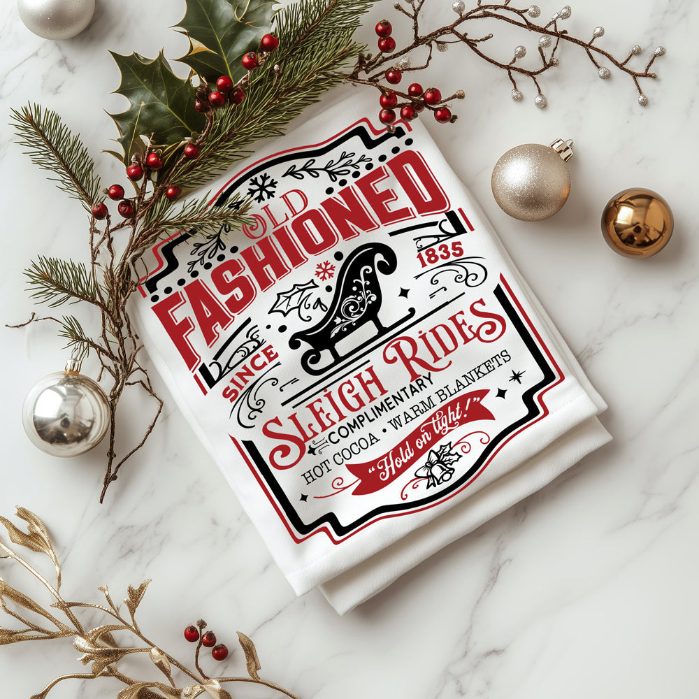 Sleigh + Candy Canes