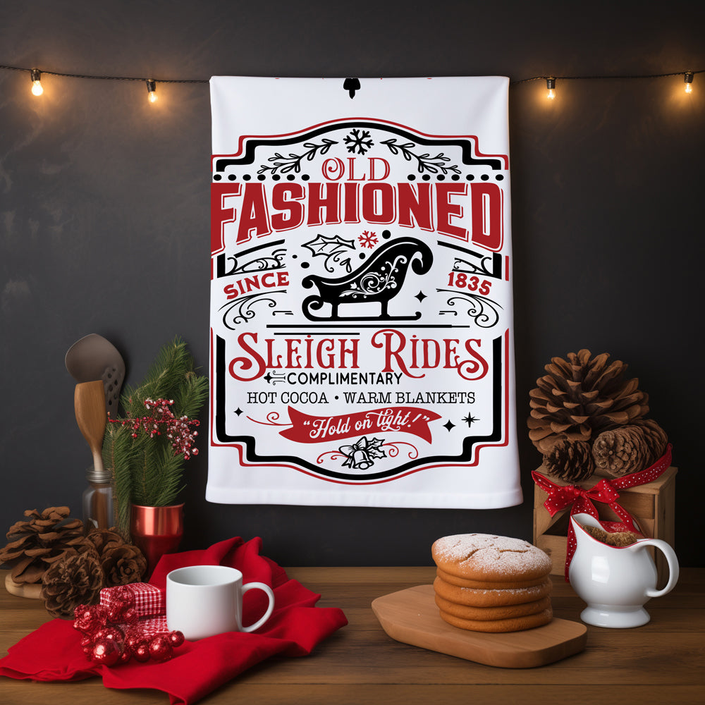 Sleigh + Candy Canes