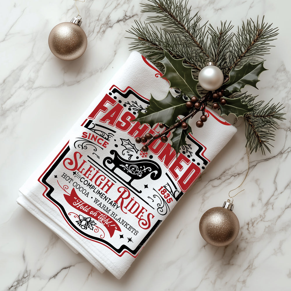 Sleigh + Candy Canes