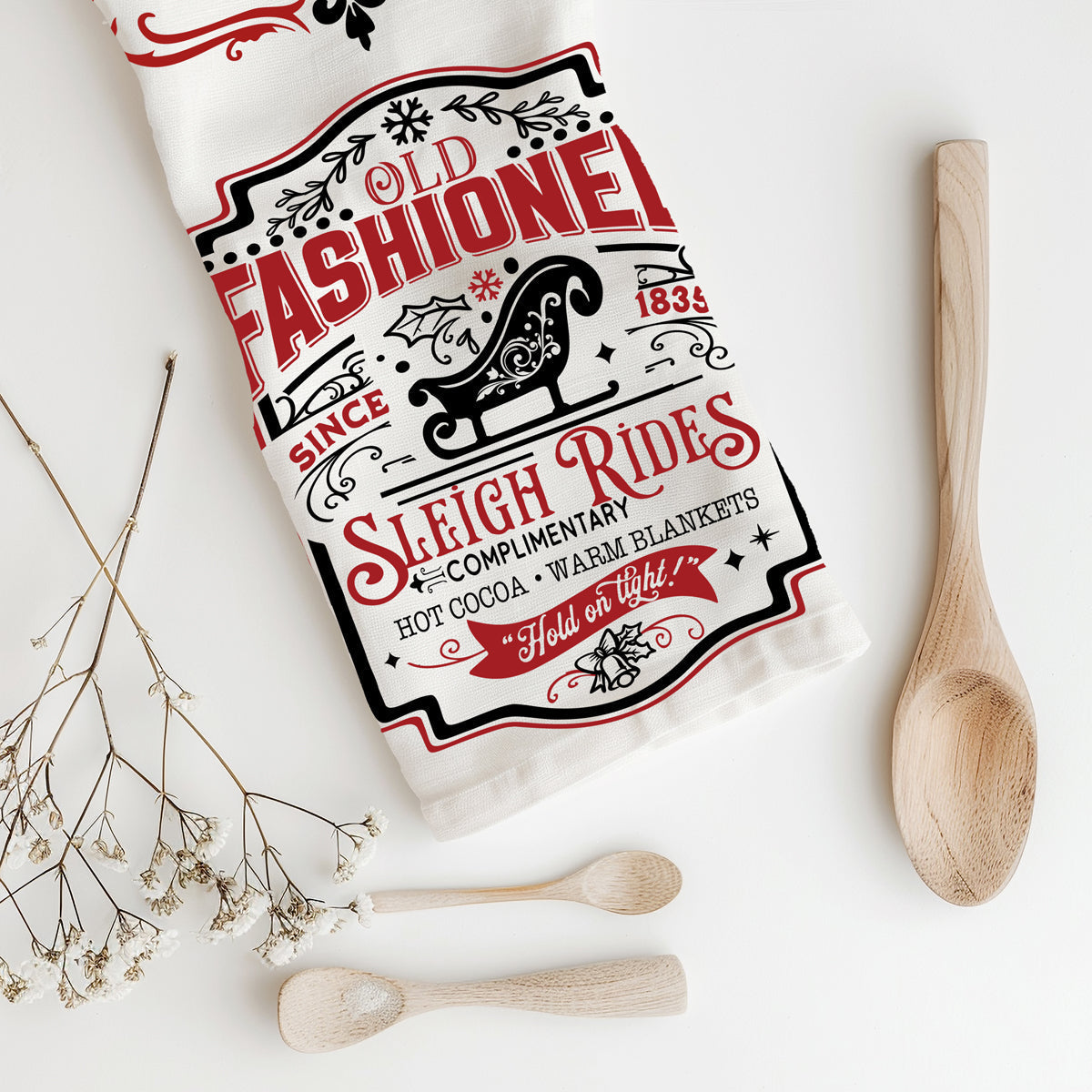 Sleigh + Candy Canes