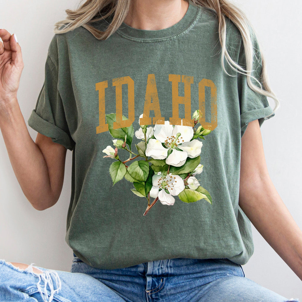 Idaho State Flower Comfort Colors Tshirt