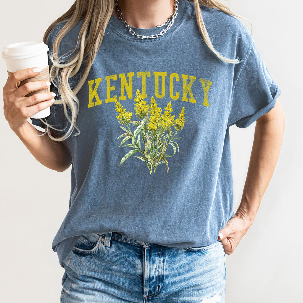 Kentucky State Flower Comfort Colors Tshirt