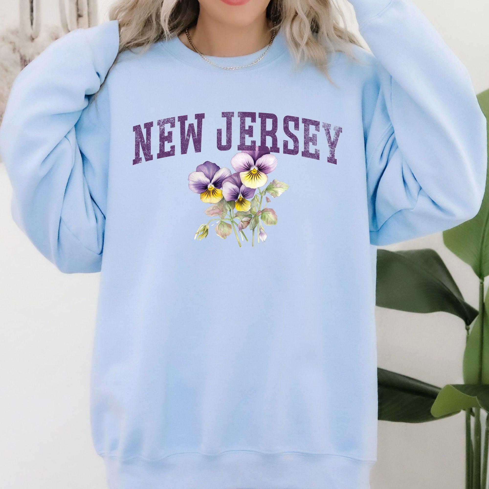 New Jersey State Flower Sweatshirt