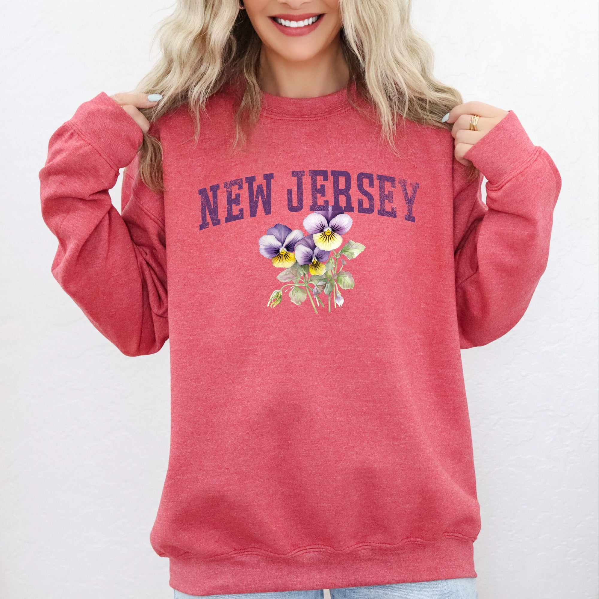 New Jersey State Flower Sweatshirt