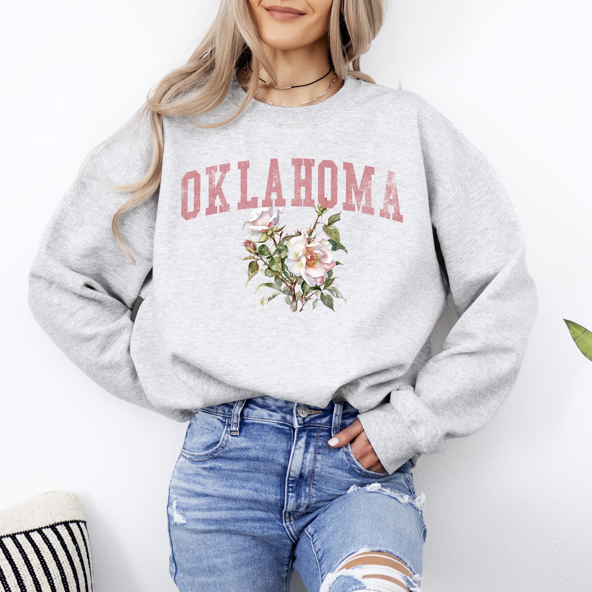 Oklahoma State Flower Sweatshirt