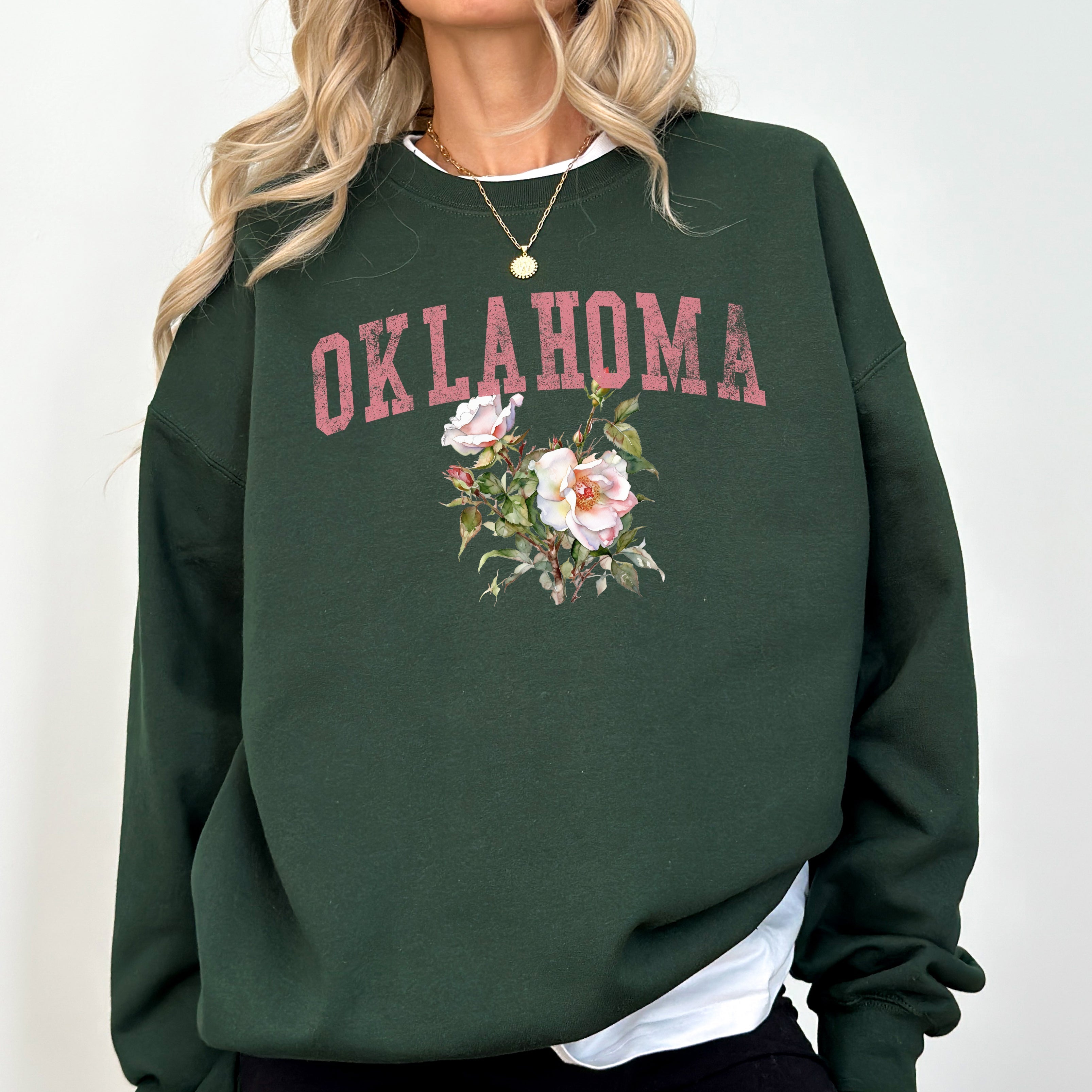 Oklahoma State Flower Sweatshirt
