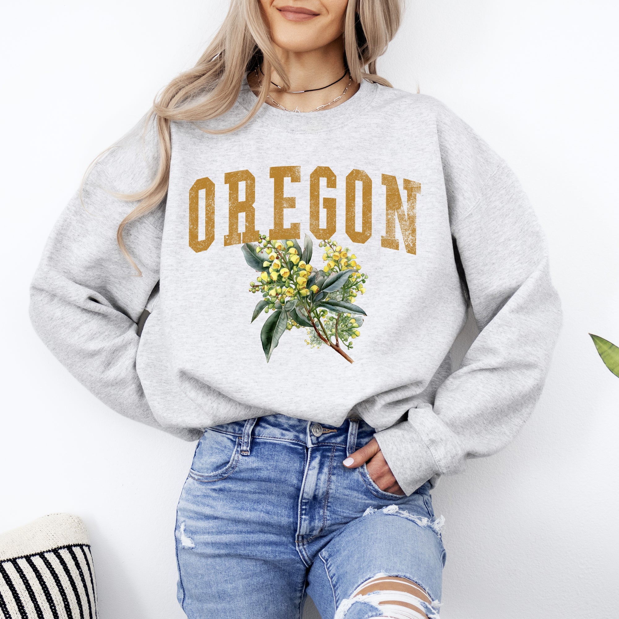 Oregon State Flower Sweatshirt