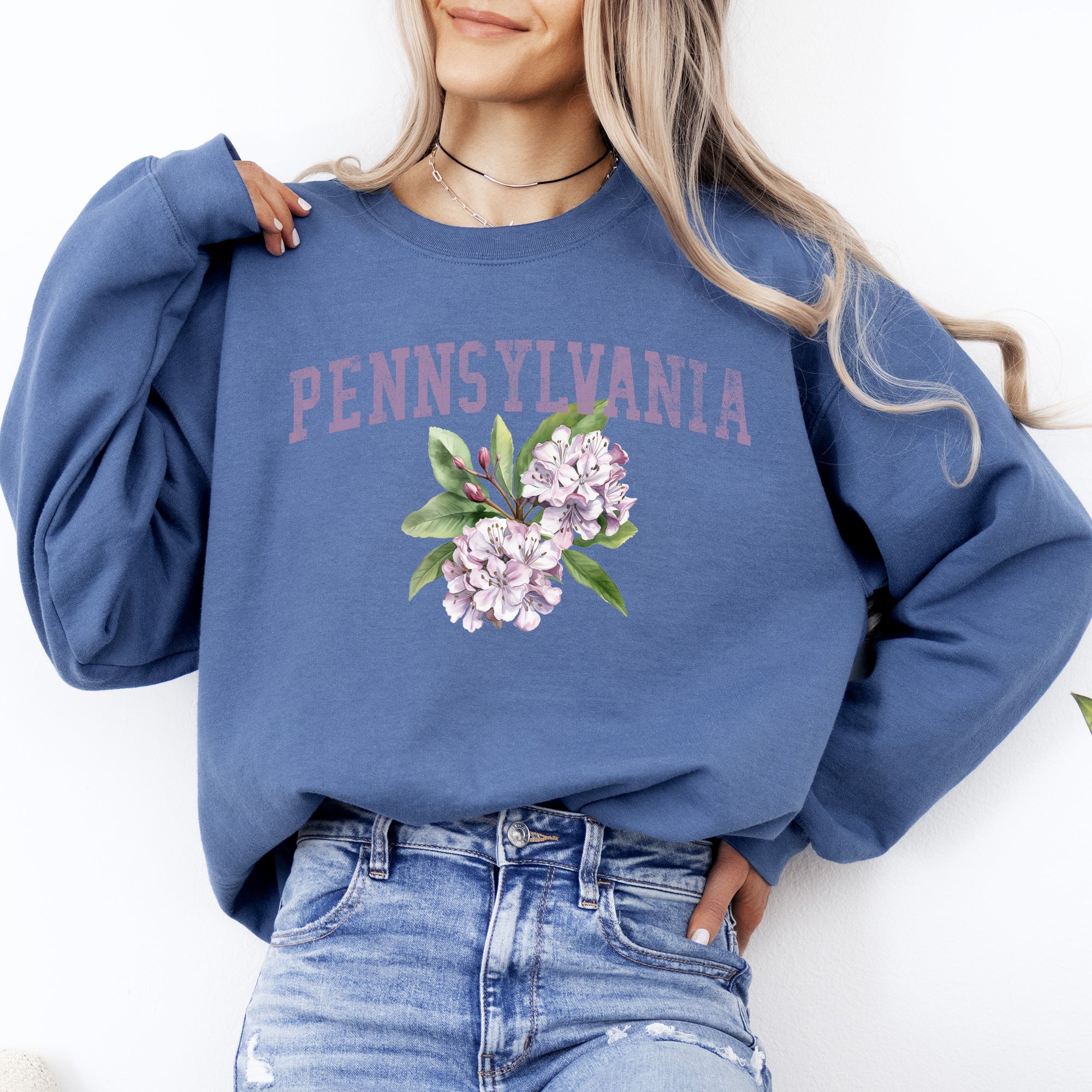 Pennsylvania State Flower Sweatshirt