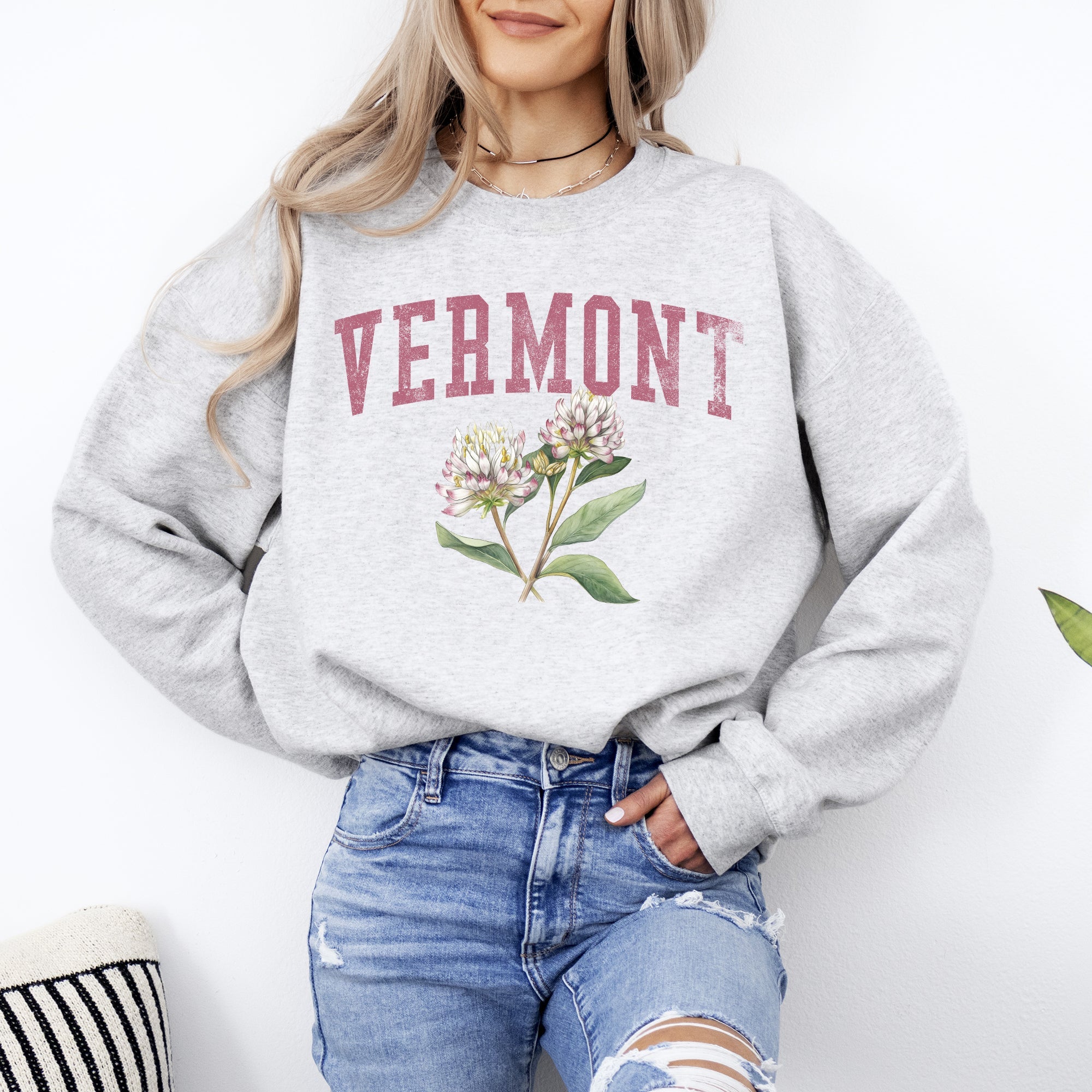 Vermont State Flower Sweatshirt