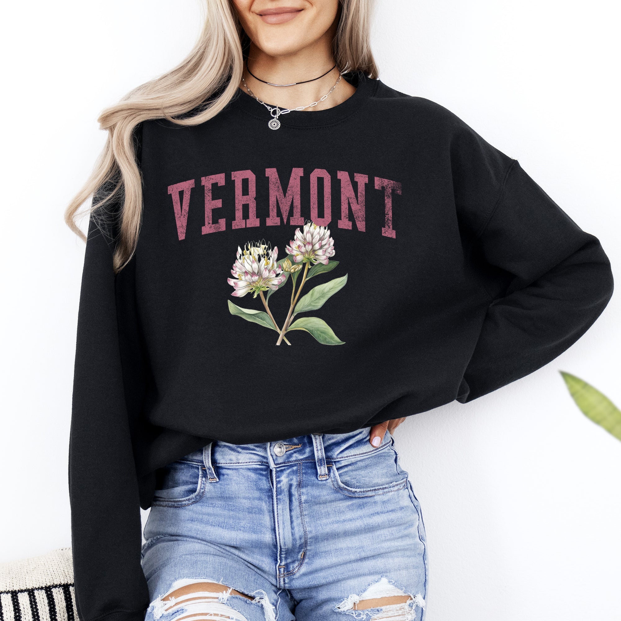 Vermont State Flower Sweatshirt