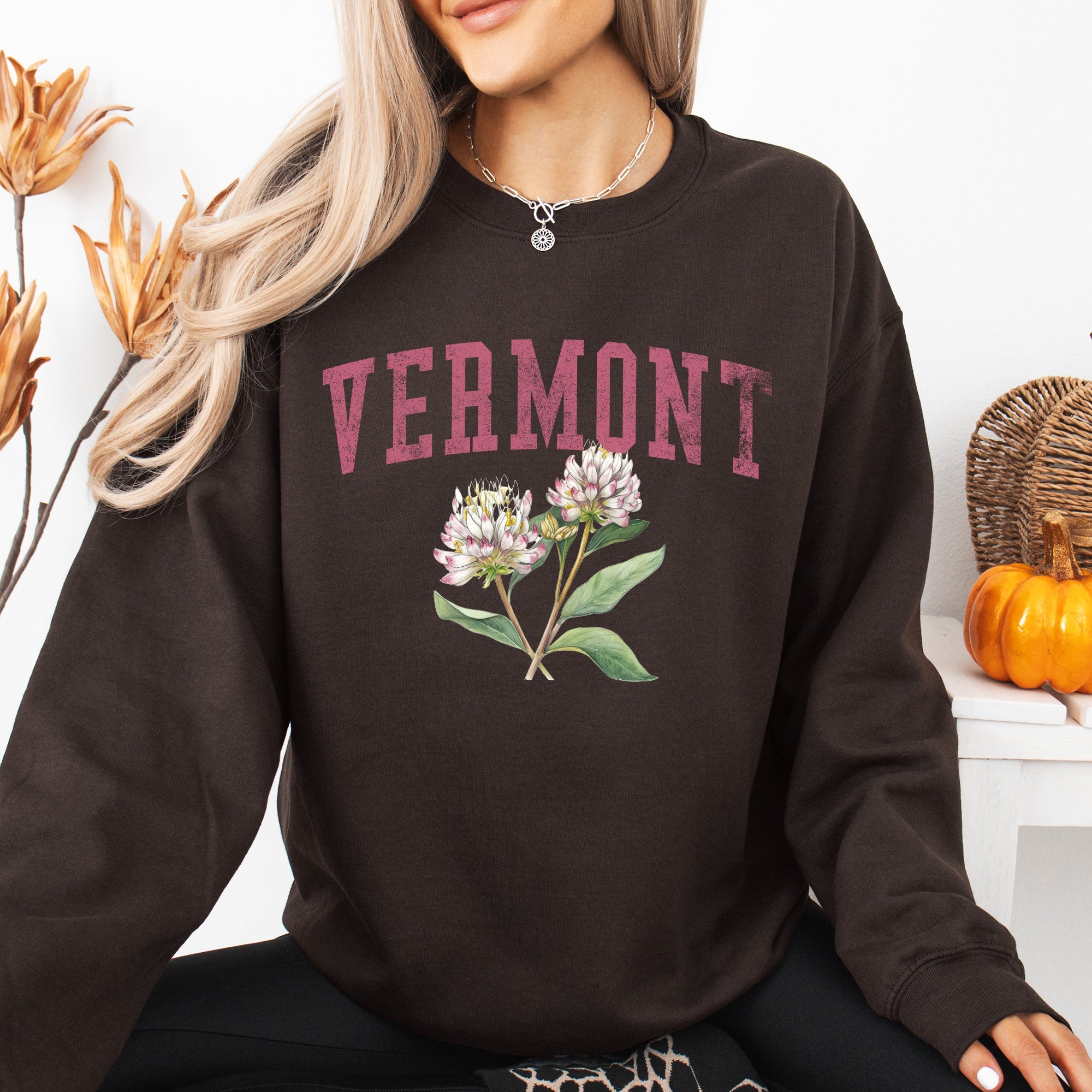 Vermont State Flower Sweatshirt