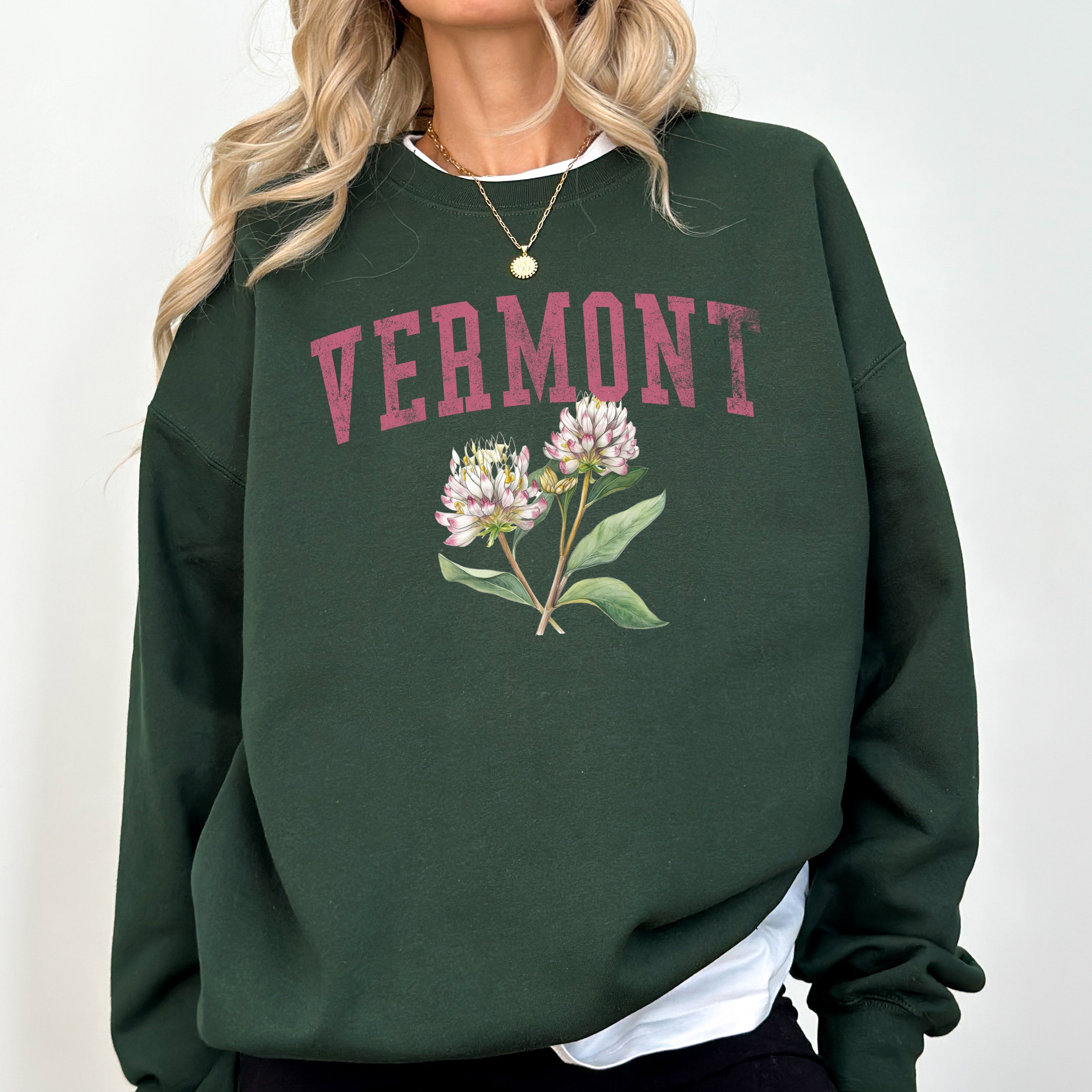 Vermont State Flower Sweatshirt