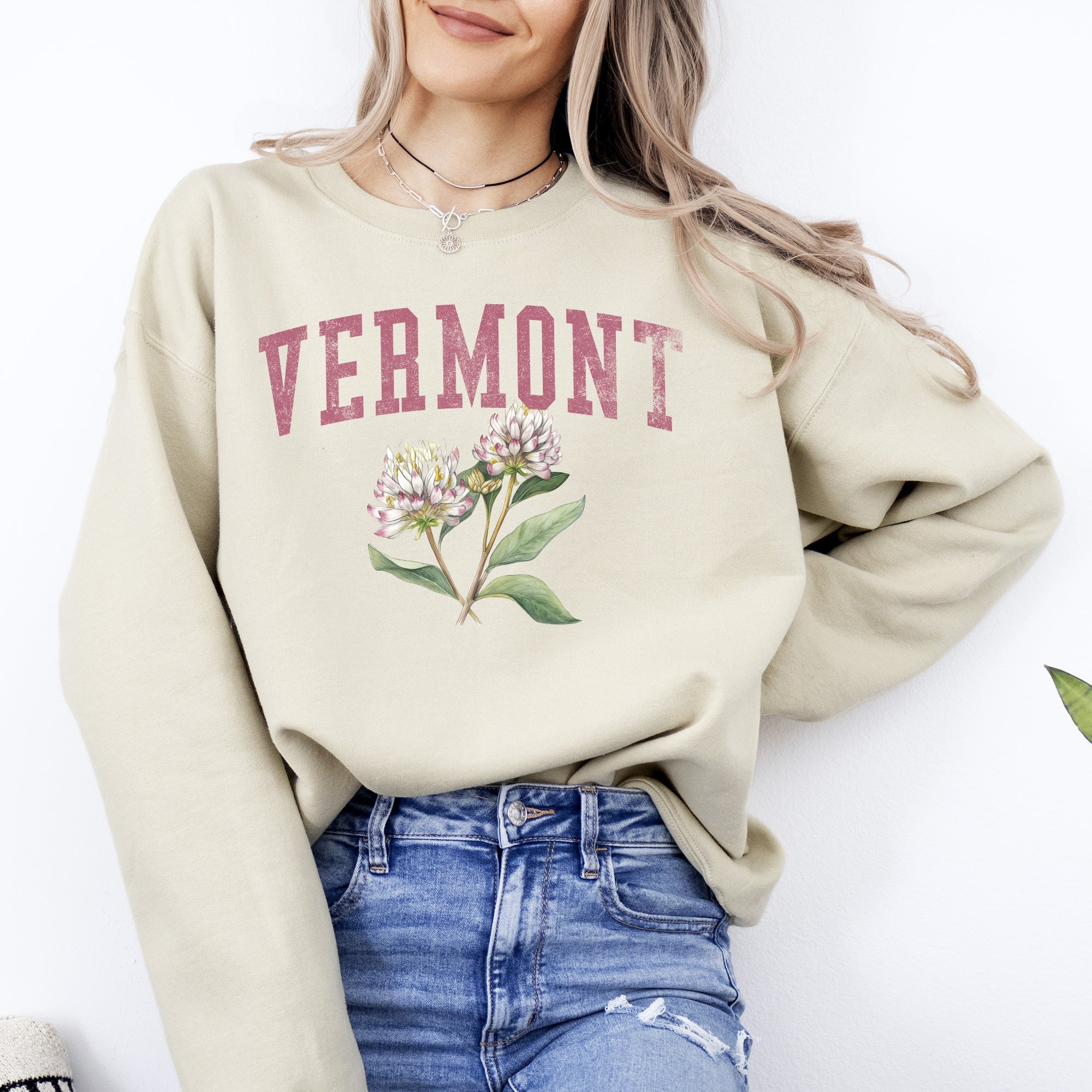 Vermont State Flower Sweatshirt