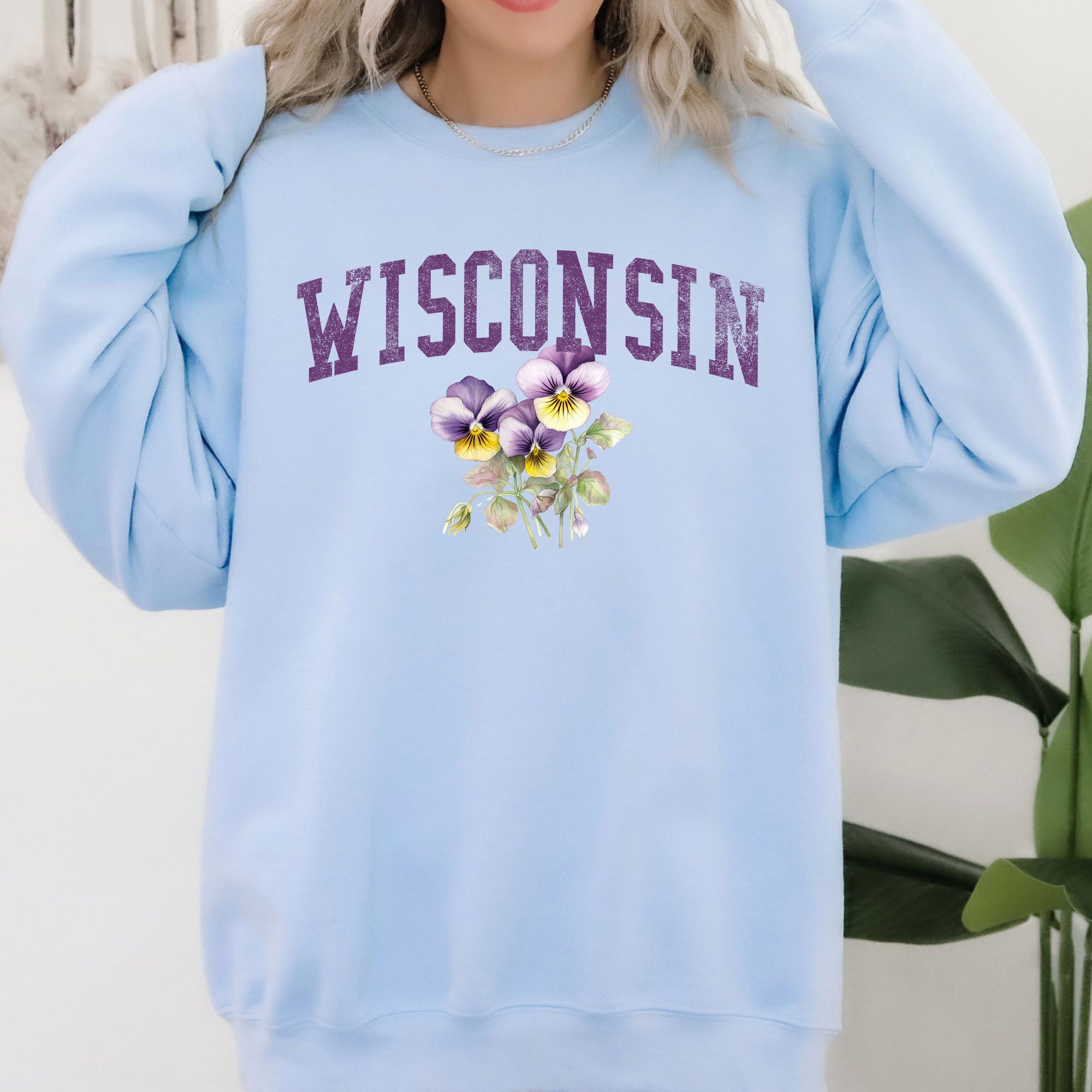 Wisconsin State Flower Sweatshirt