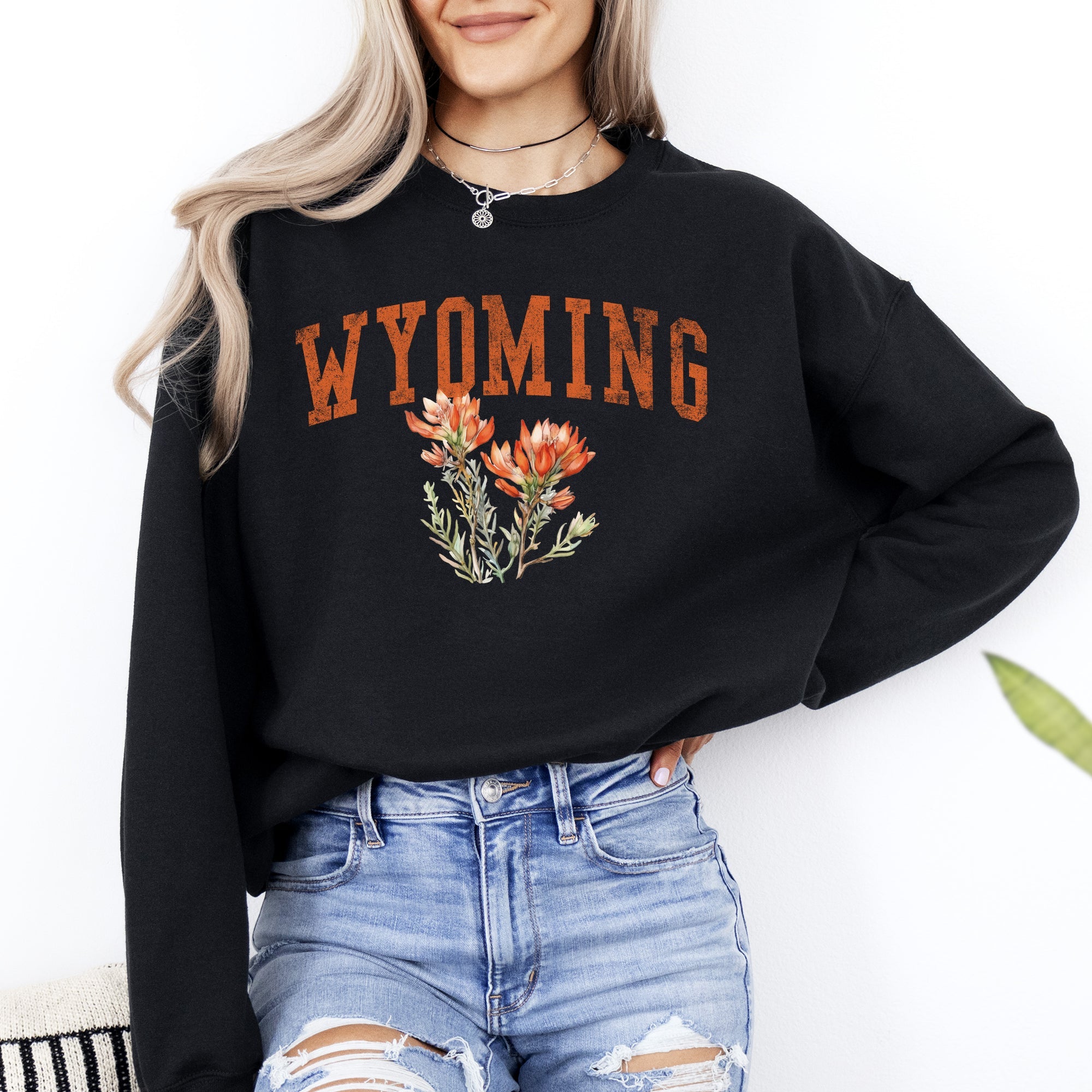 Wyoming State Flower Sweatshirt