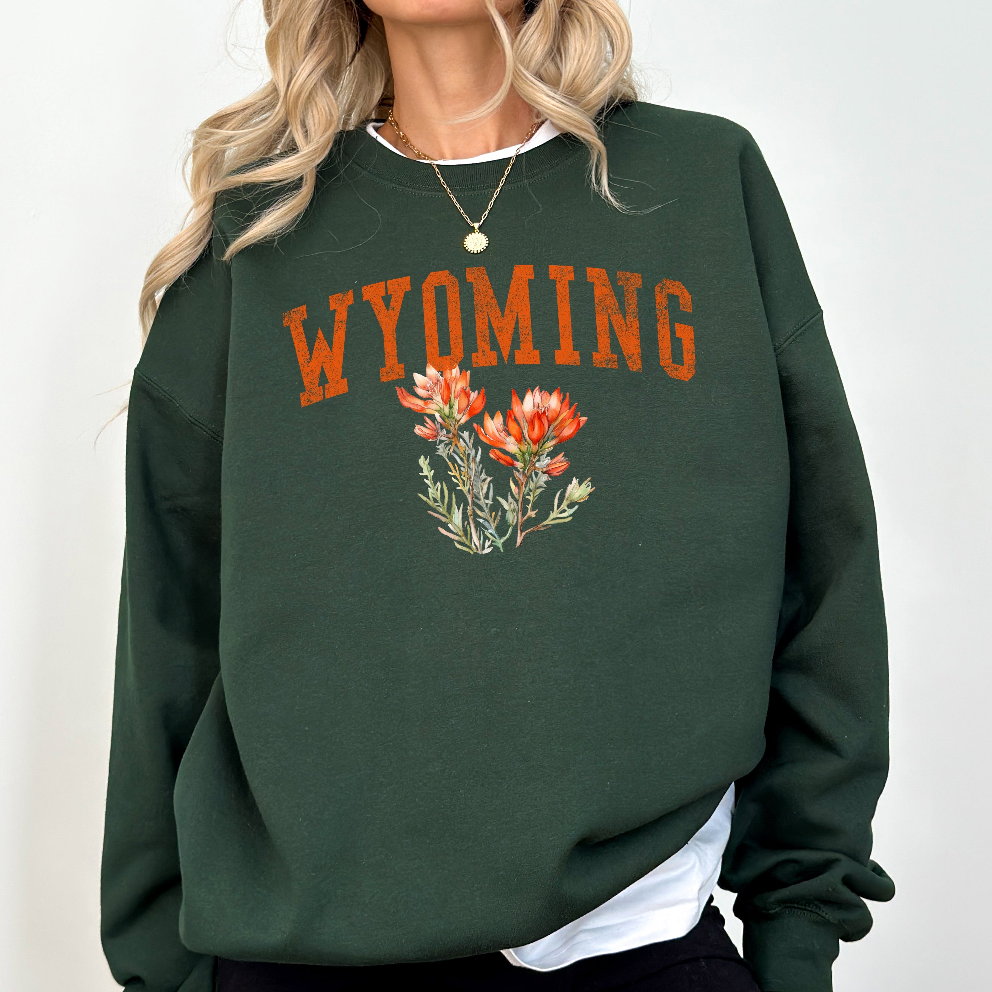 Wyoming State Flower Sweatshirt