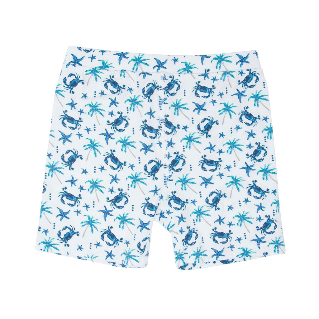 Blue Crabs Summer Pajama Set