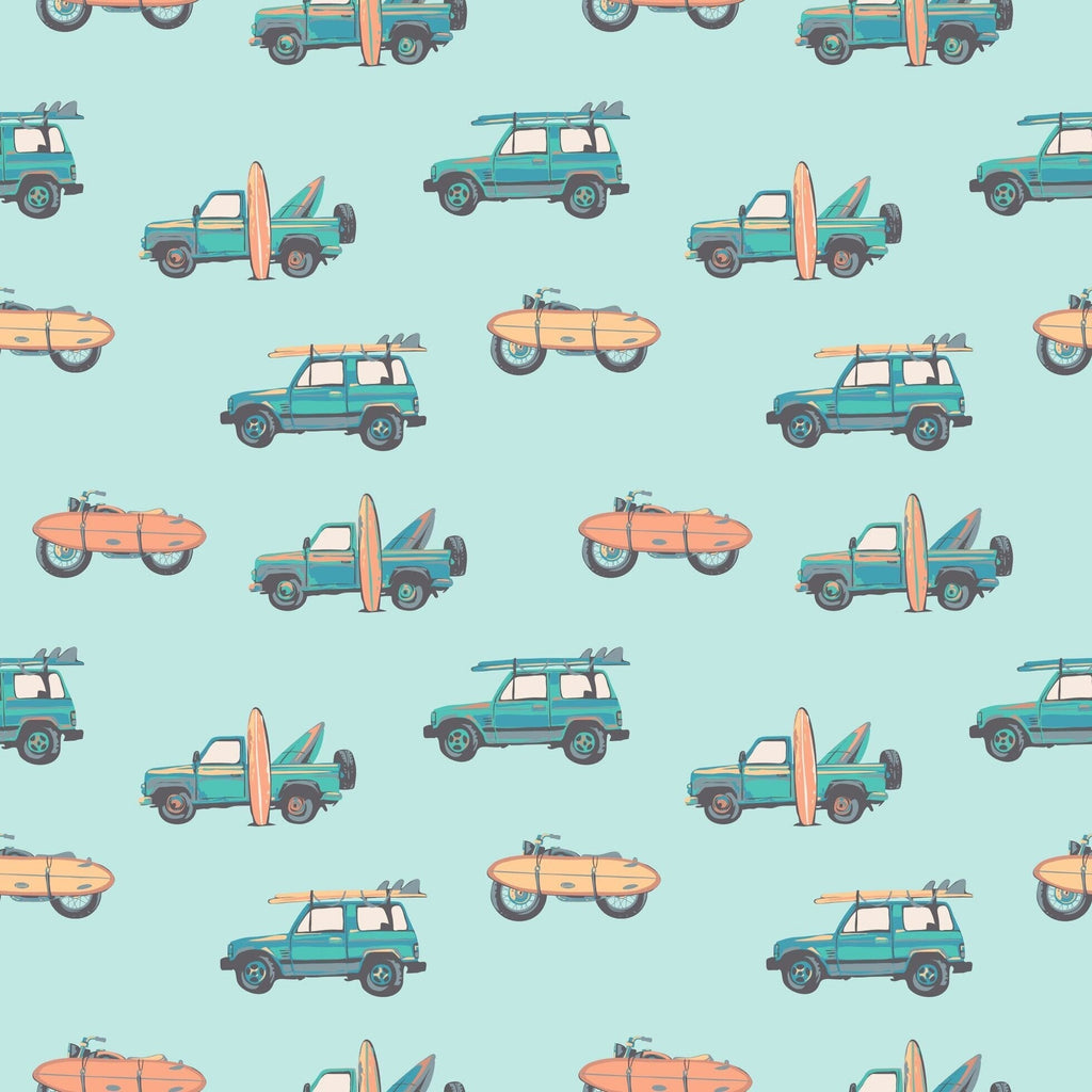 Surfing Beach Summer Pajama Set