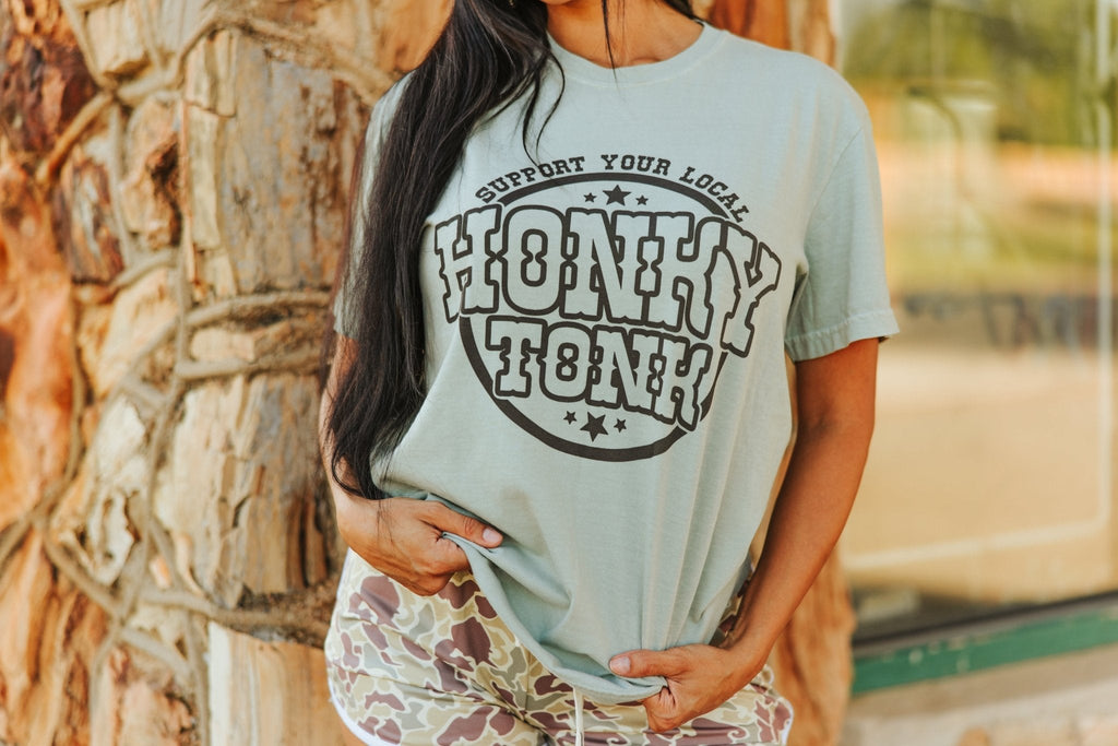 Support Local Honky Tonk Graphic Tee