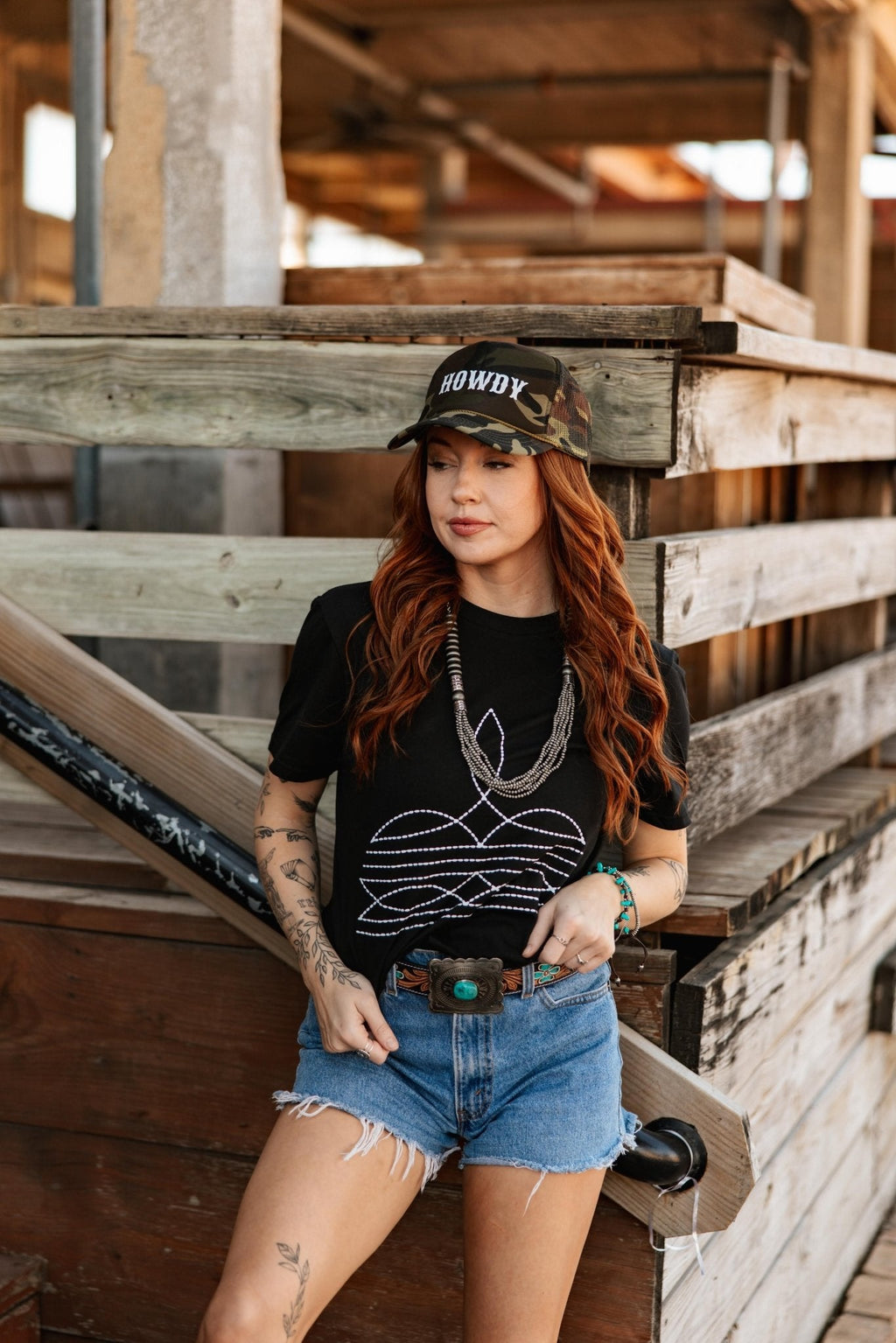 The Original, Viral Boot Stitch Western Graphic Tee