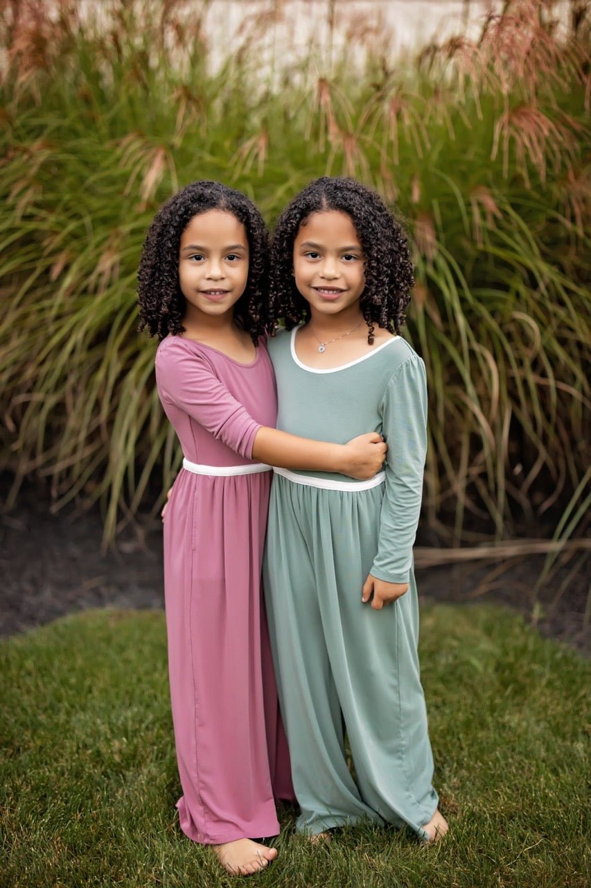 Wide Leg Romper in Romantic Rose