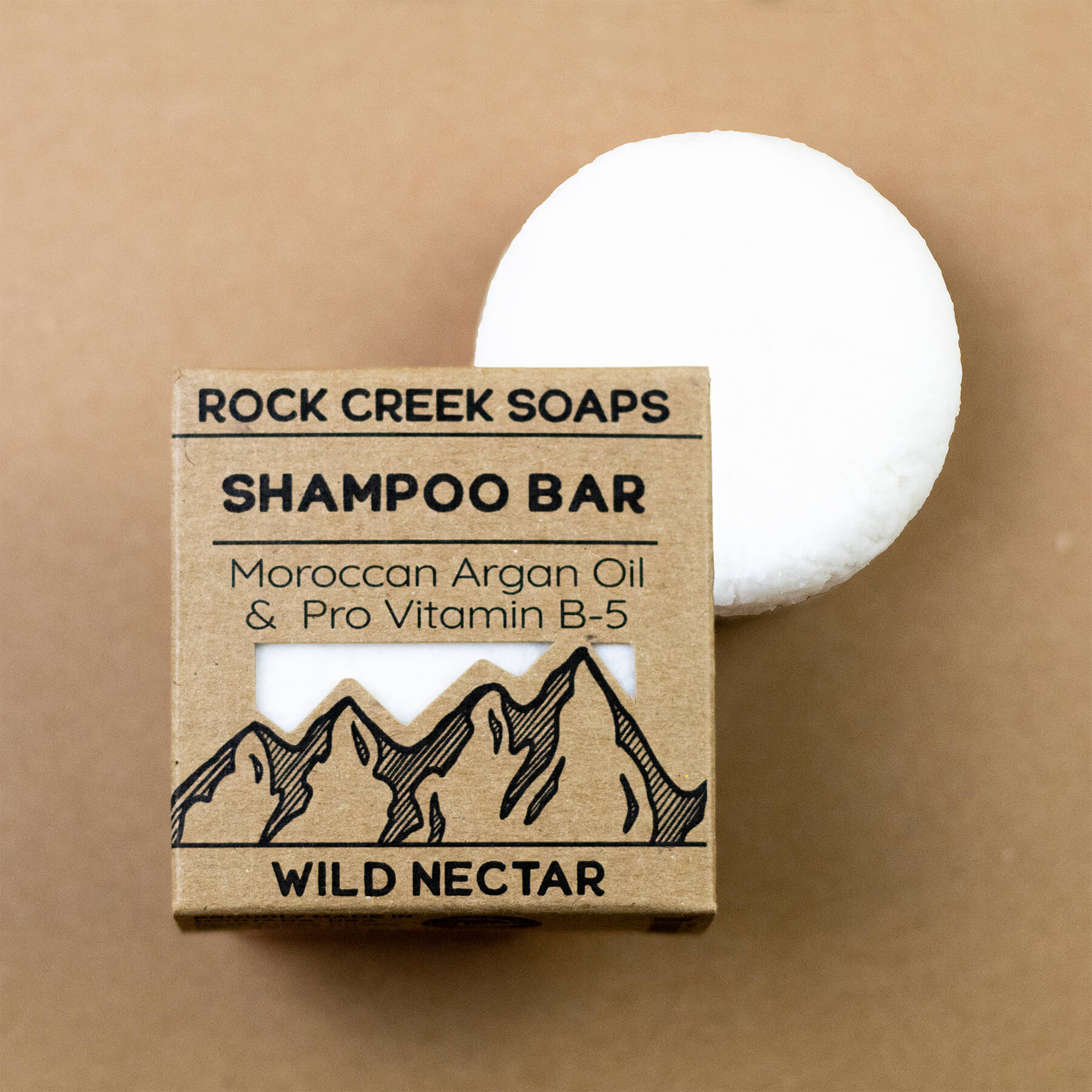 Shampoo Bar | Wild Nectar | Vitamin B-5 & Argan Oil